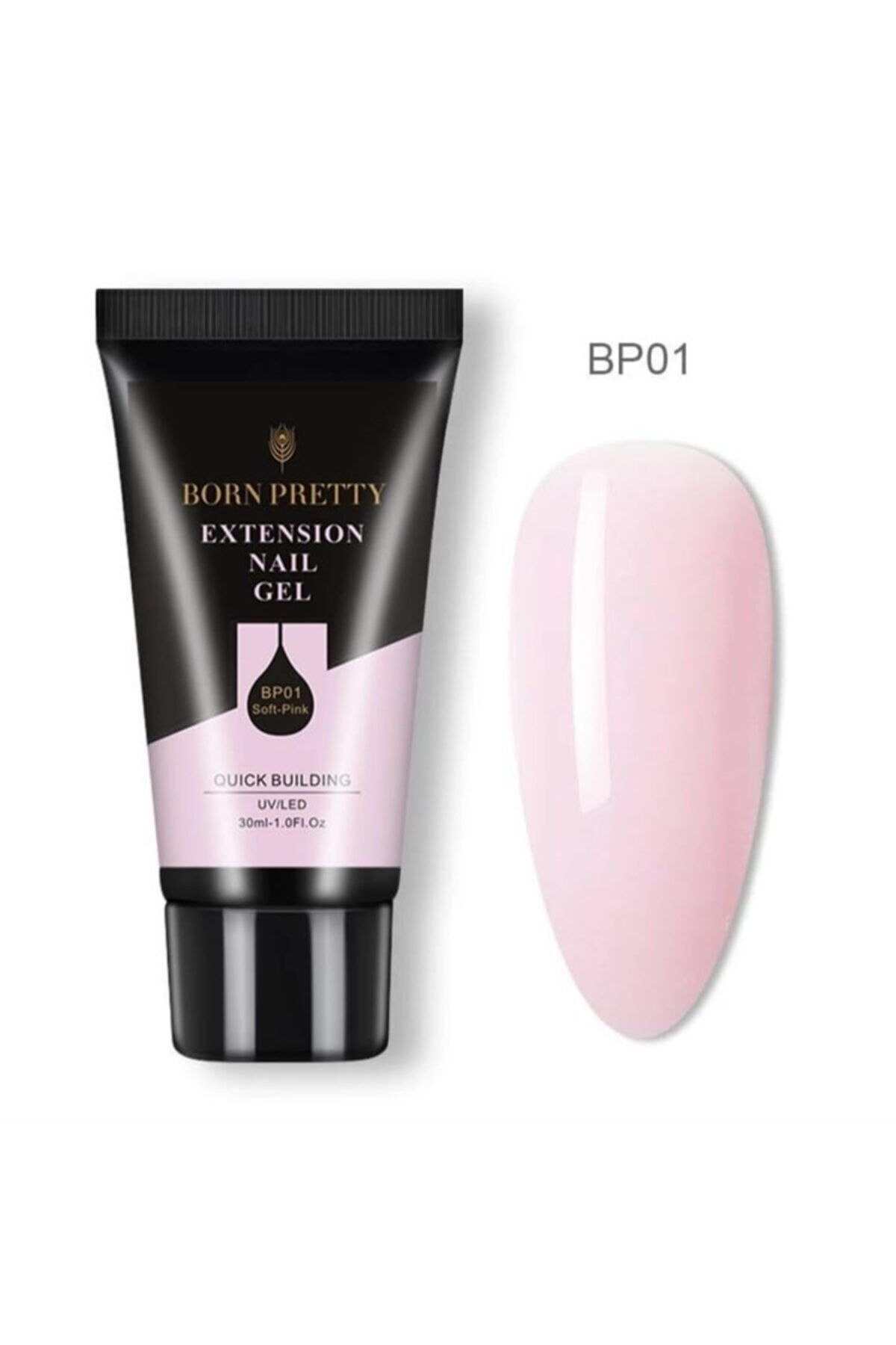 Born Pretty Tırnak Uzatma Poly Jel Soft Pembe (50050-1)