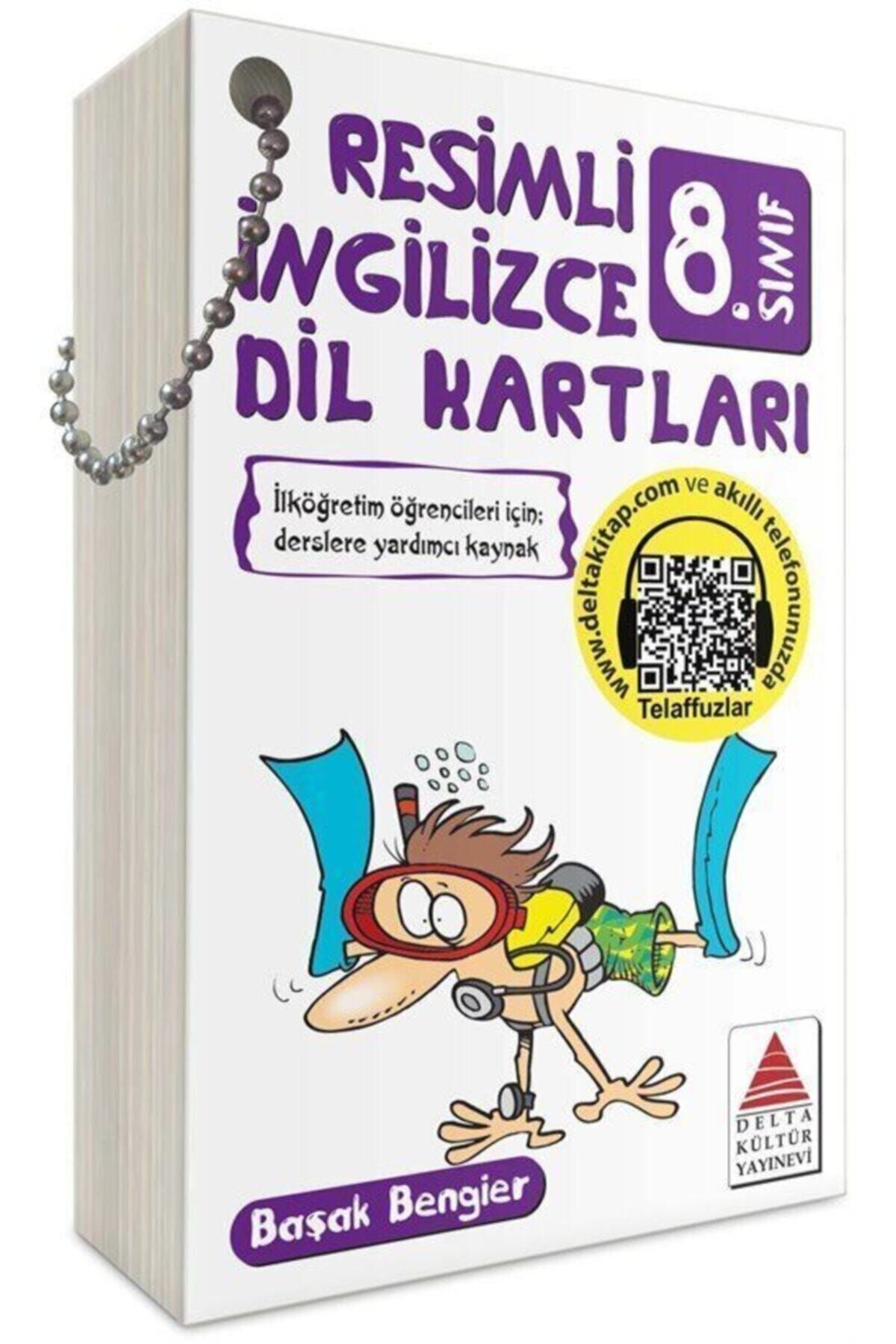 Delta Kültür Yayınevi 8. Sınıf Resimli Ingilizce Dil Kartları