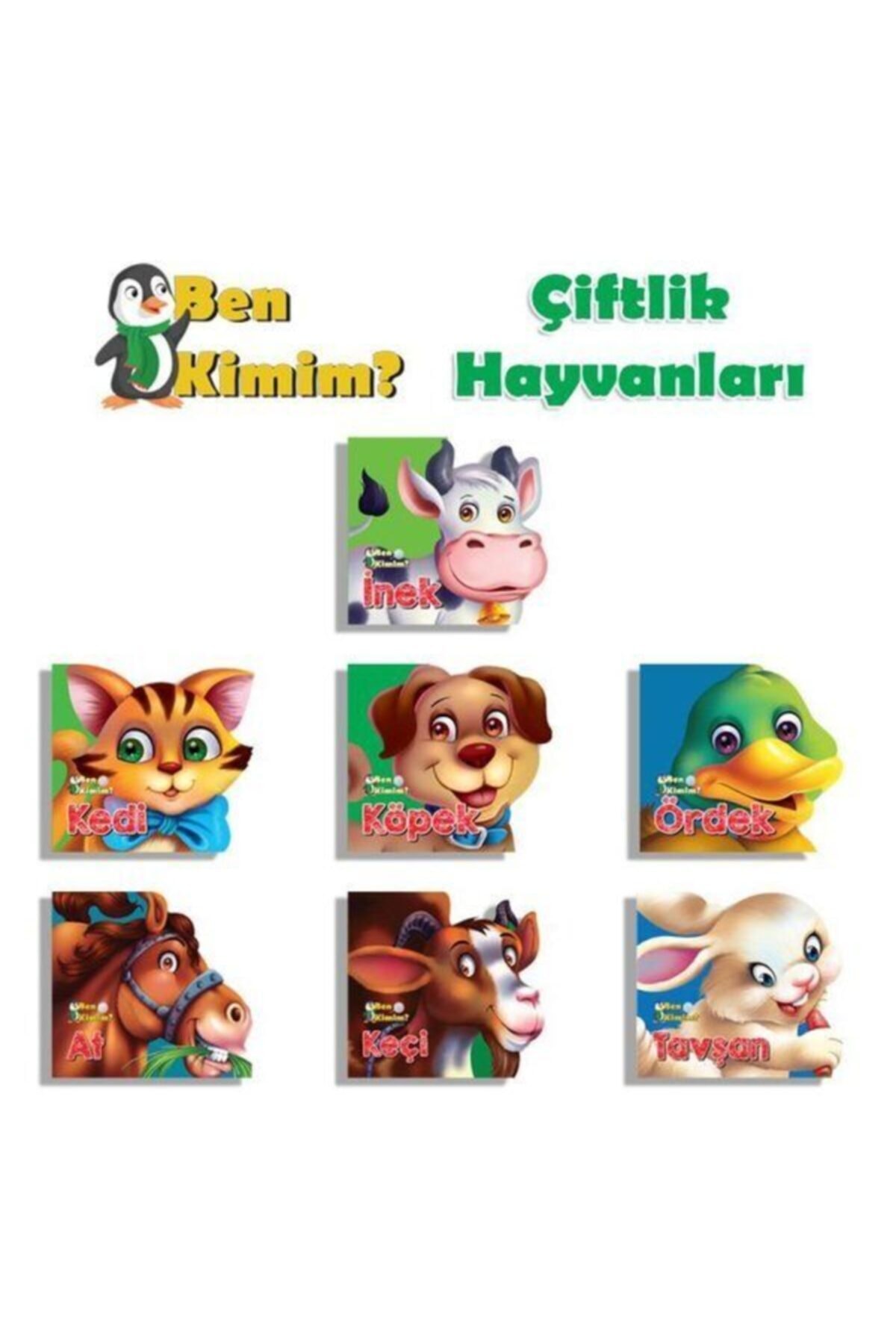 Parıltı Yayınları Ben Kimim Çiftlik Hayvanları Seti - 7 Kitap Takım Kolektif