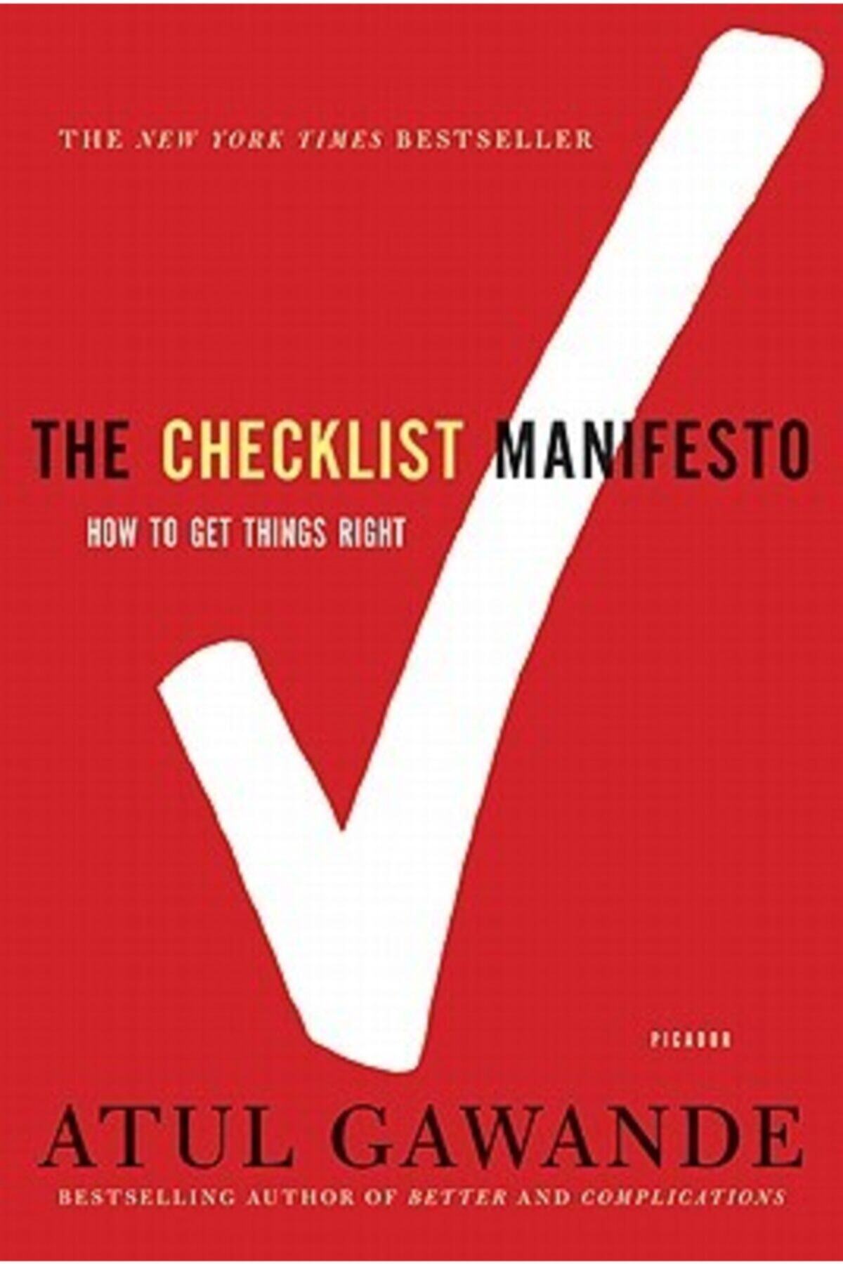 Kitapbulan İthal Kitap The Checklist Manifesto: How To Get Things Right
