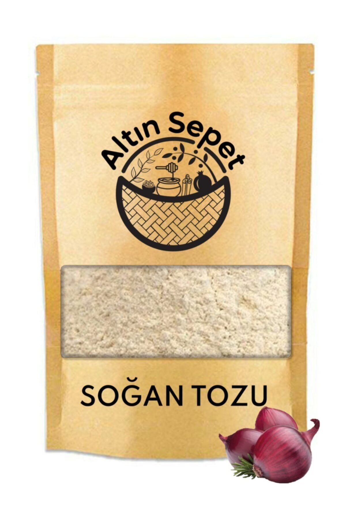 AltınSepetOrganik Soğan Tozu 500 Gr