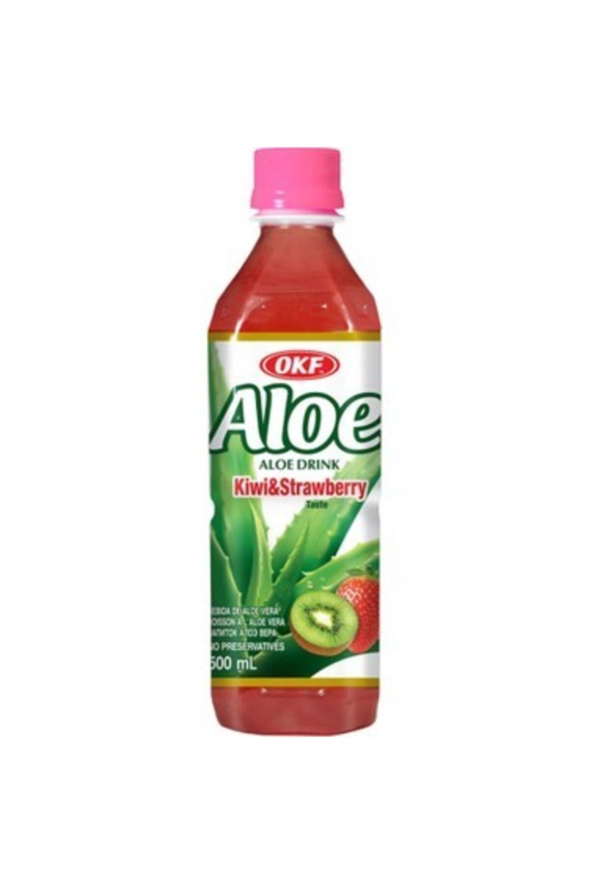 Okf Aloe Çilek Kivi Aromalı Yeni Nesil İçecek 500 ml