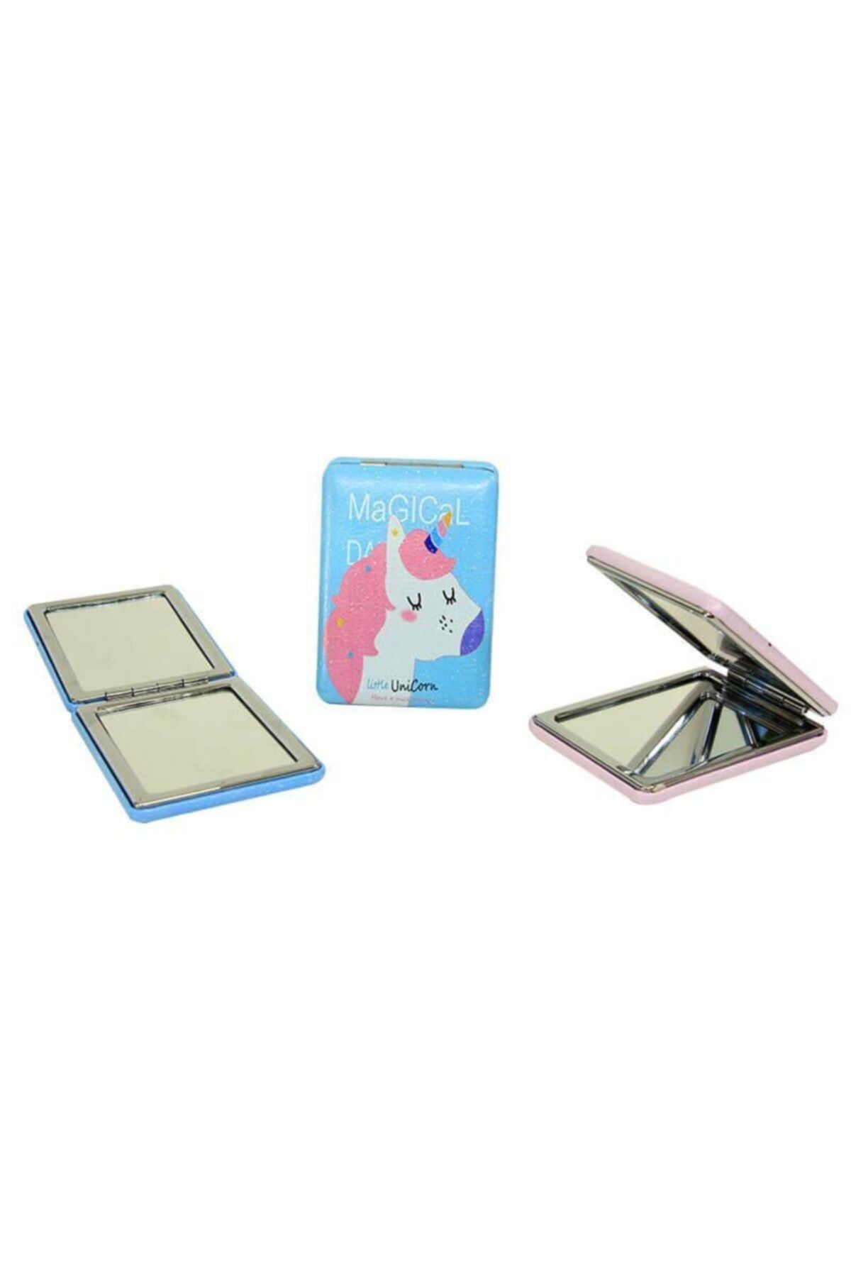 Null Store Cep Aynası Dikdörtgen Unicorn Makyaj Aynası