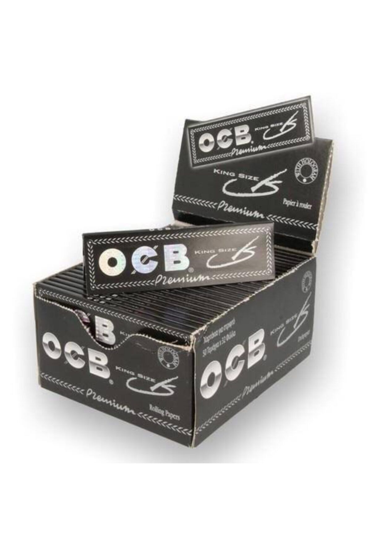 ÜNLÜ TOBACCO SHOP Ocb Siyah Büyük Boy Sigara Kağıdı