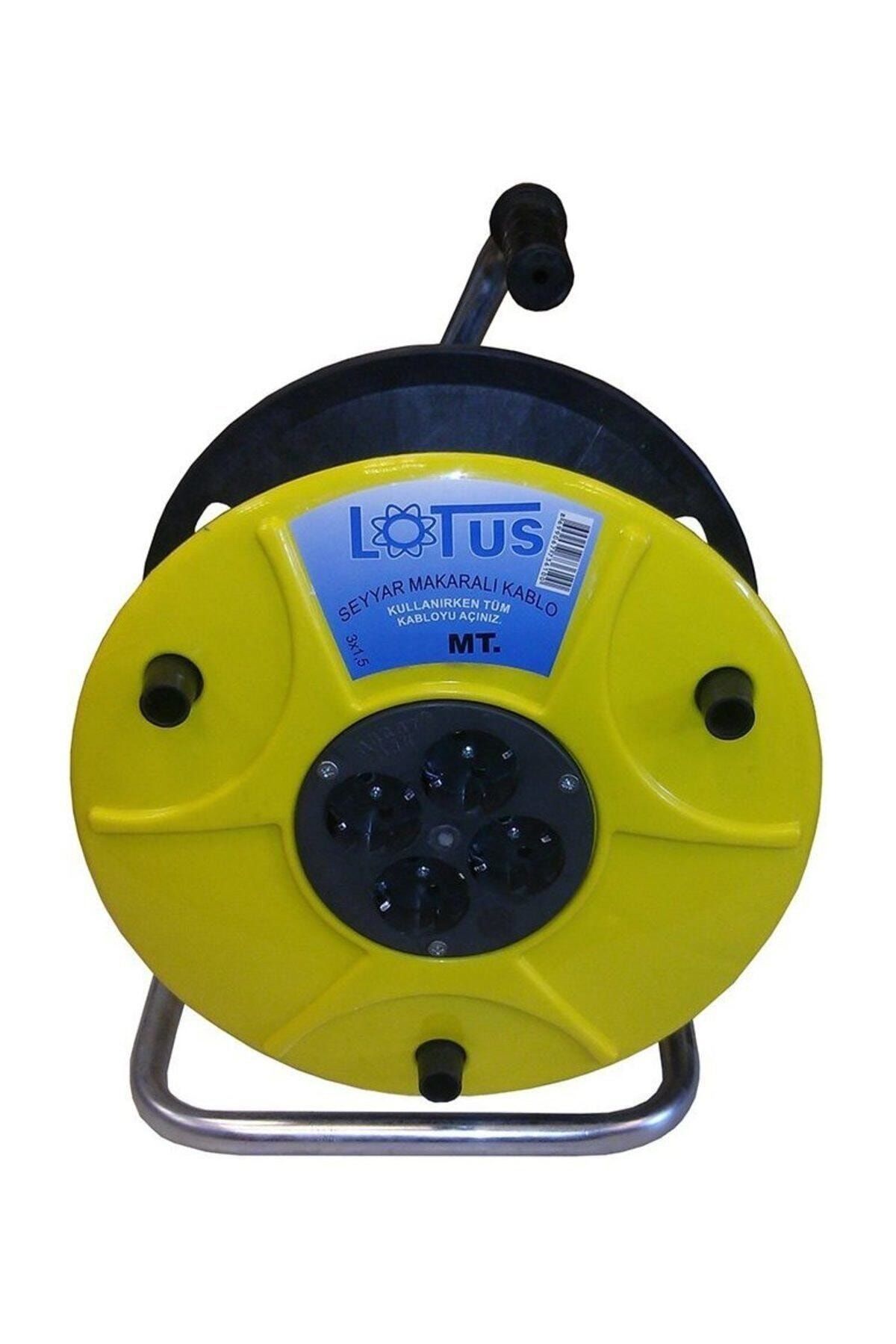 Lotus 3x1.5 mm Makaralı Ara Kablo 25 Metre