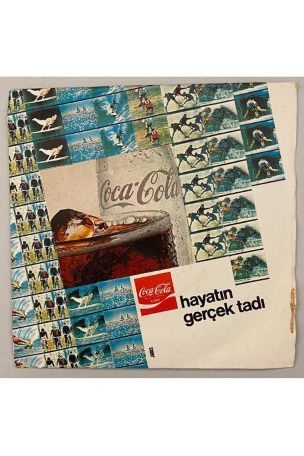 Plakevi İzmir Mehmet Taneri Coca Cola Reklam 45'liği