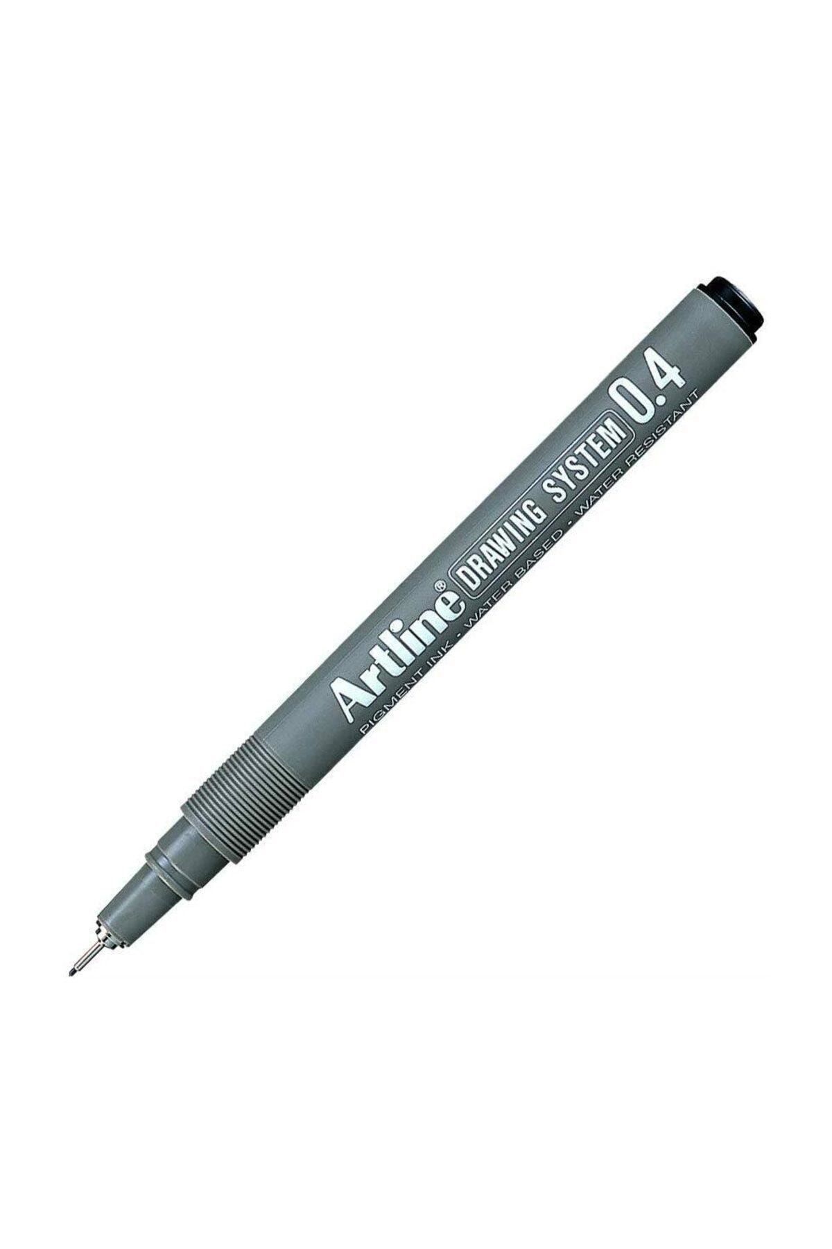 artline Çizim Kalemi Siyah 04 Uçlu