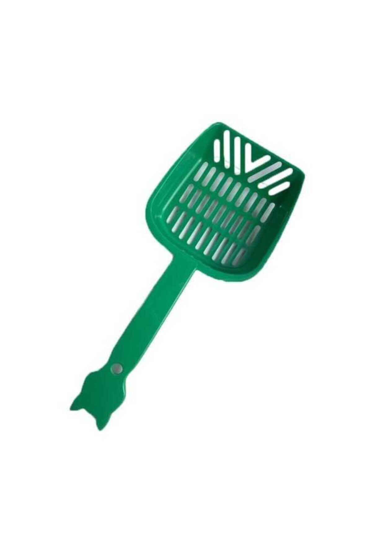 PETAMİN Plastik Kedi Saplı Kum Küreği 26cm Yeşil