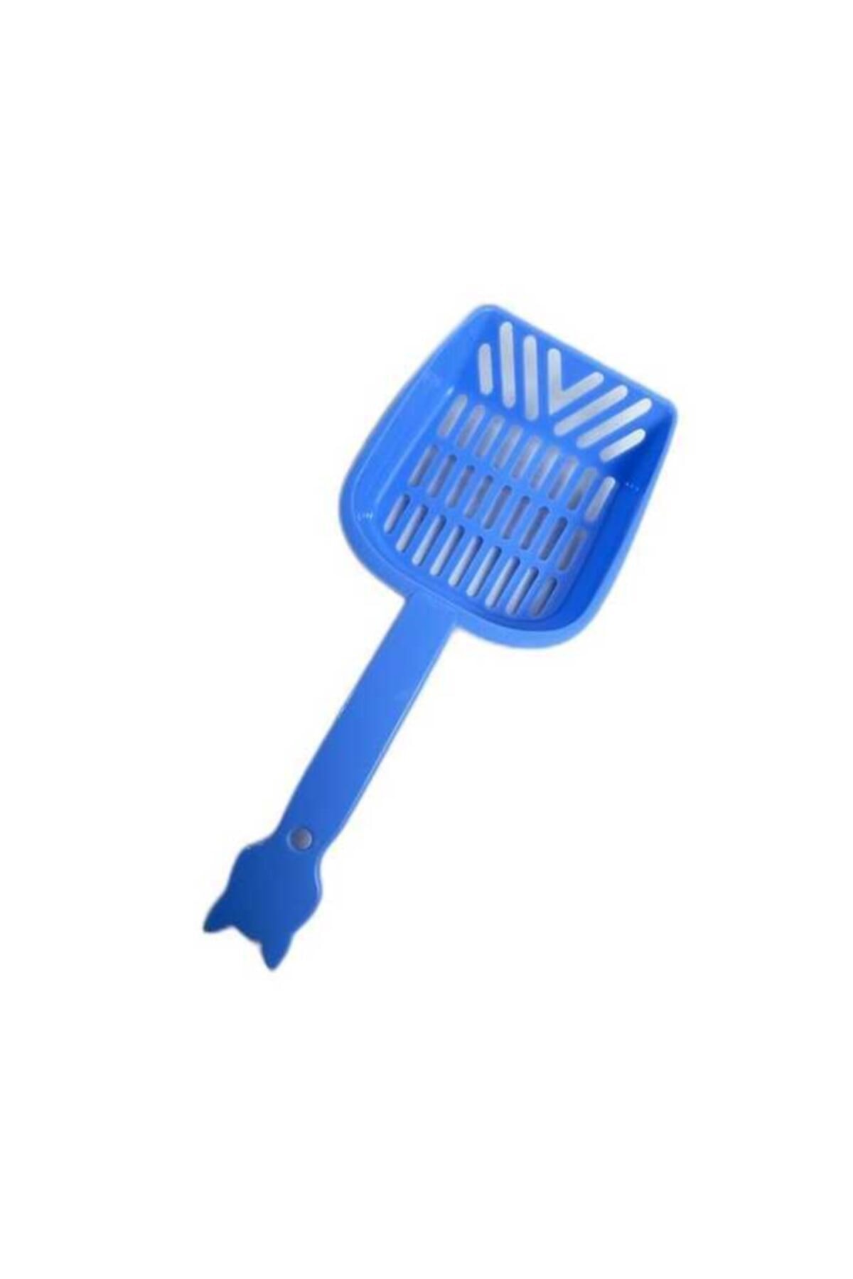 PETAMİN Plastik Kedi Saplı Kum Küreği 26cm Mavi