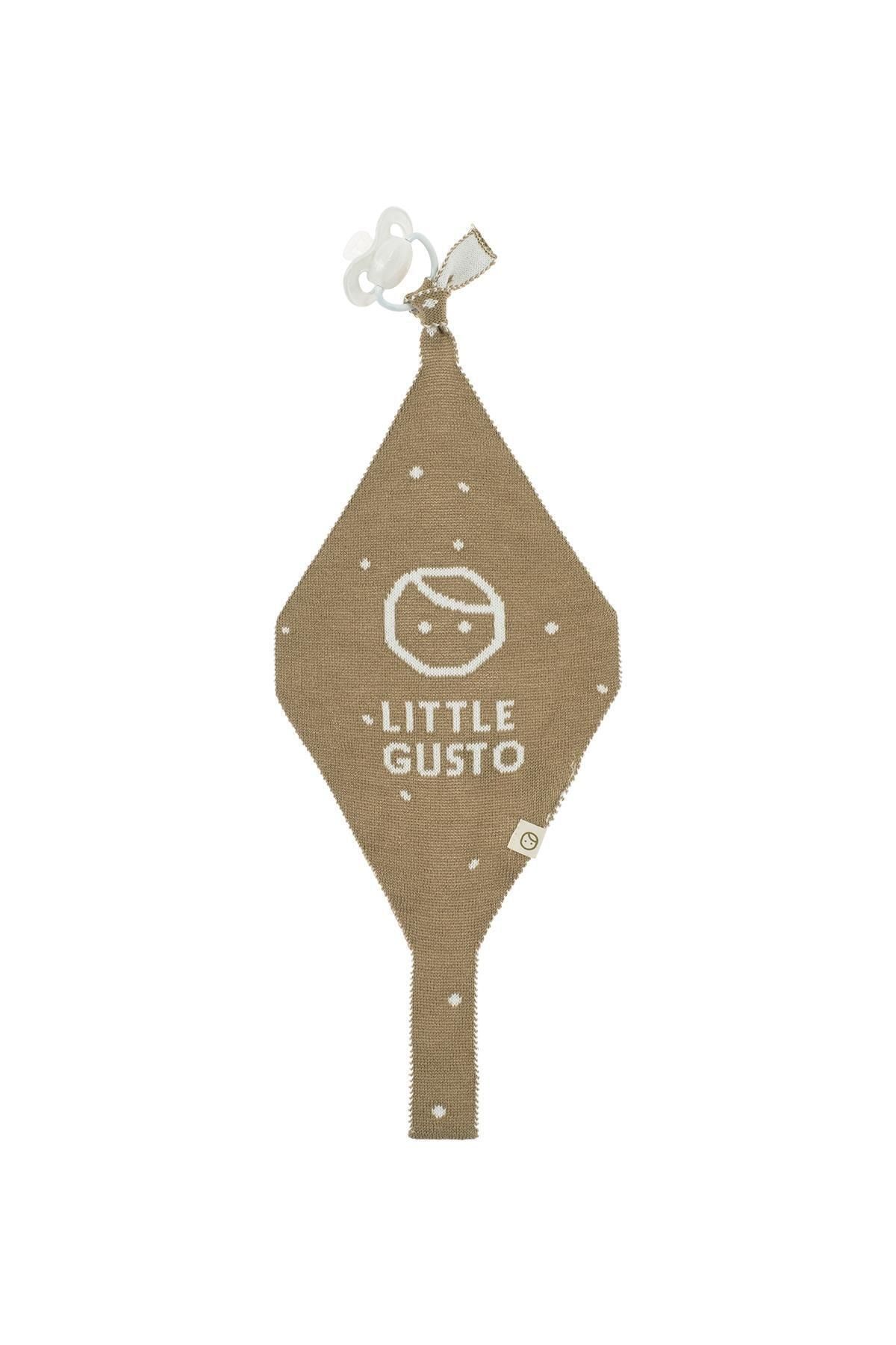 Little Gusto Örgü Uyku Arkadaşı Bebek Cosmos Haki Organik Pamuk