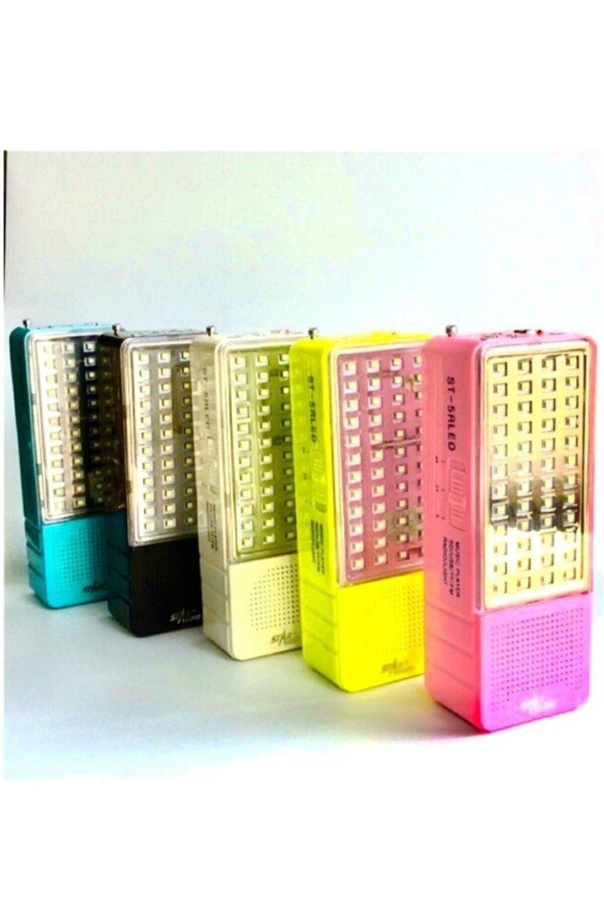 Rozia Star Audıo Müzik Çalar Çok Fonksiyonlu Led Işıklı Müzik Çalar St-5r Yeşil