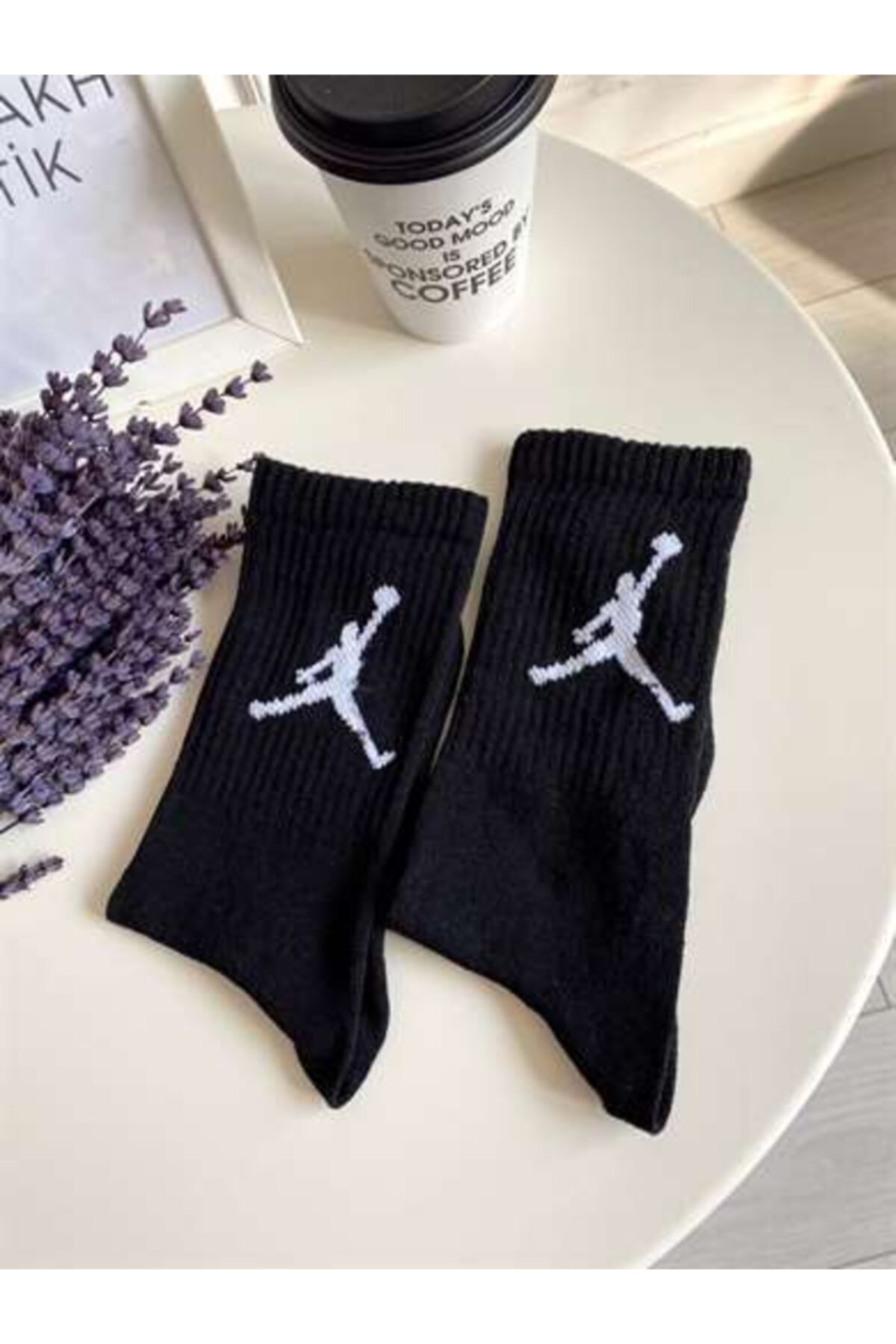 Özder SOCKS 4lü Jordan Desenli Çorap Pamuklu Çorap