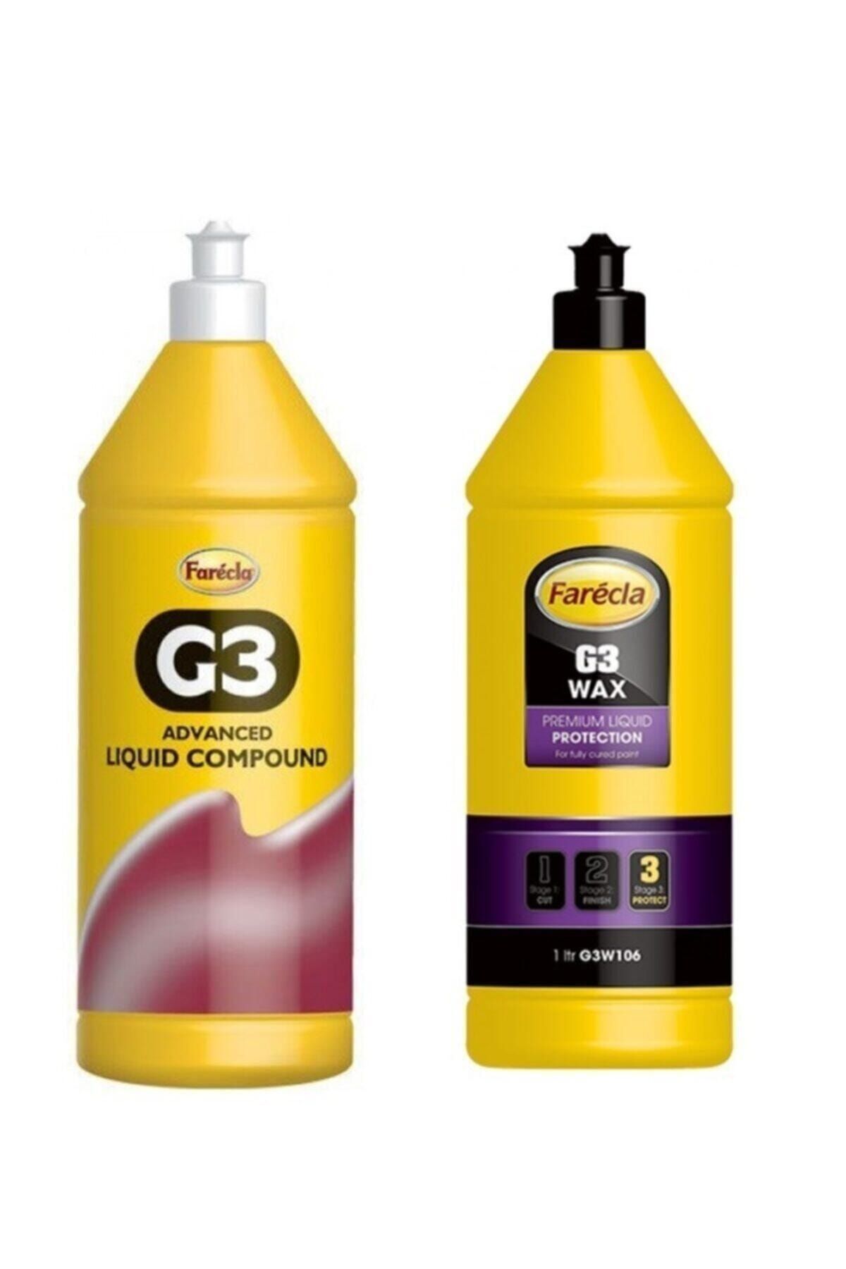 Farecla G3 Sıvı Pasta 1 Litre Ve G3 Wax Cila 1 Litre