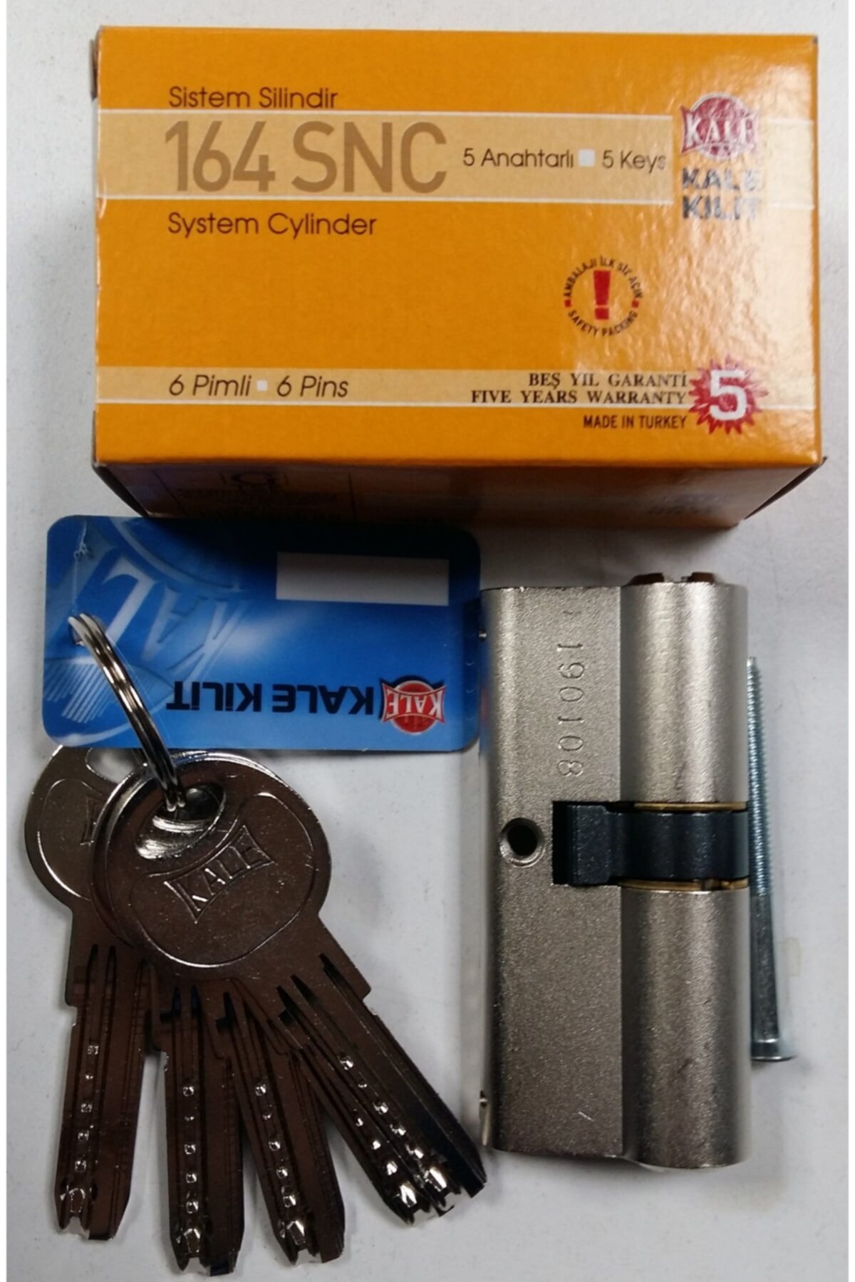 KALE Sıstem Barel Saten 164snc 68 Mm 5 Anahtar