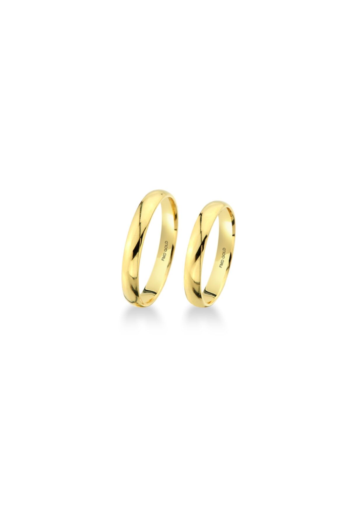 FMD GOLD 3 mm Klasik Alyans