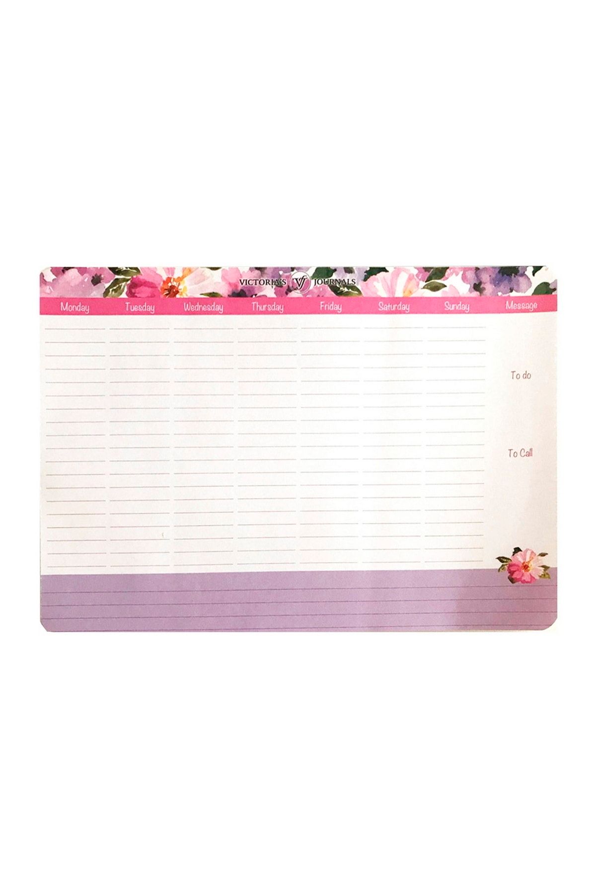 KESKİN COLOR Victorias Journal 17x24 cm Haftalık Planlayıcı