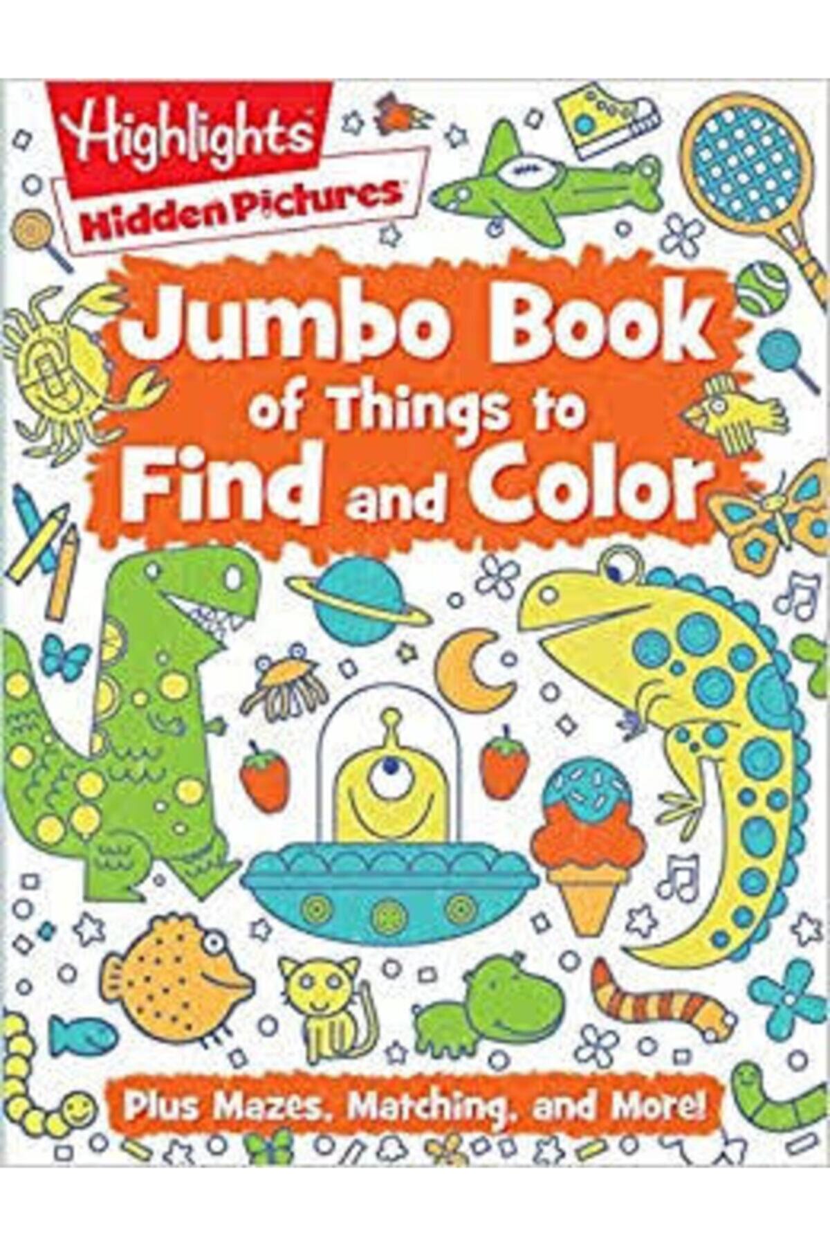 Highlights Jumbo Book Of Things To Find And Color