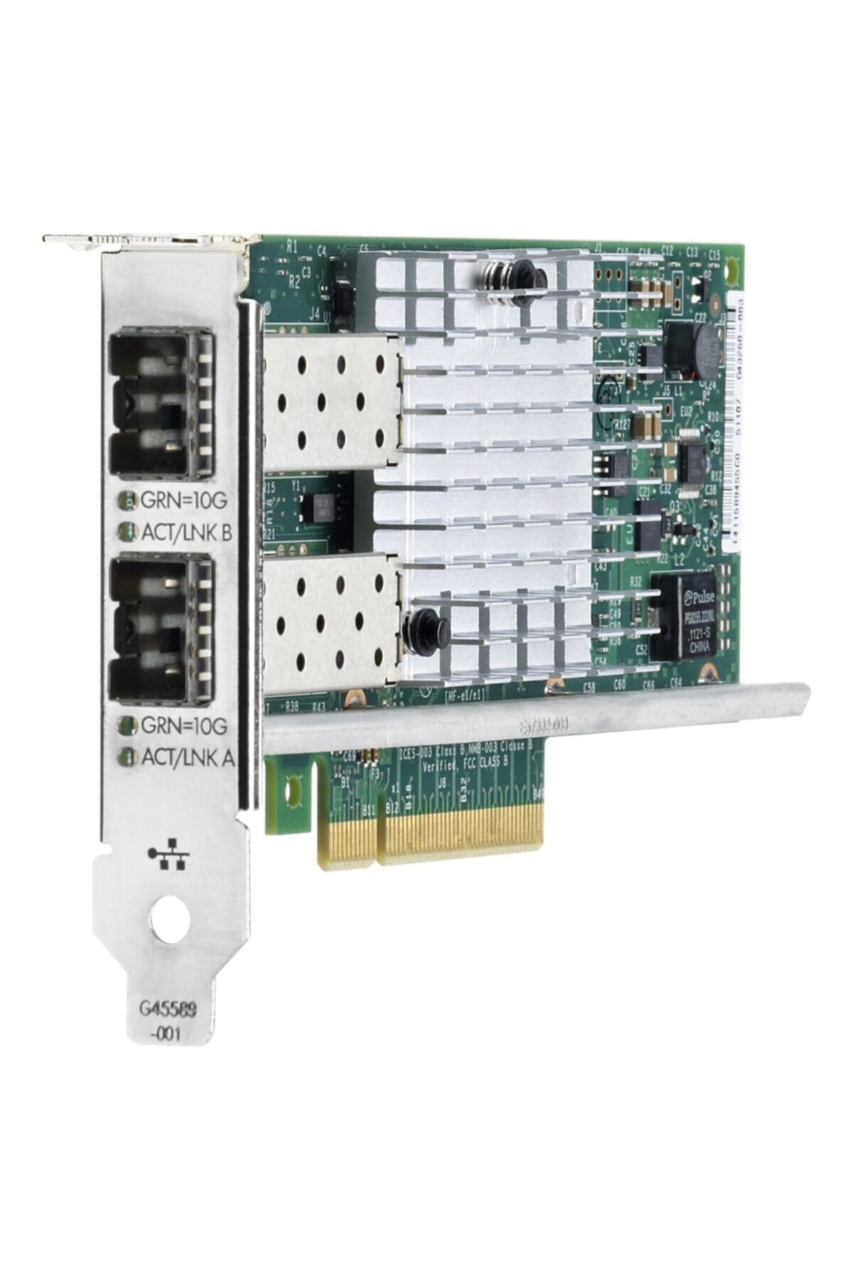 HP C3n52aa Intel X520-da2 Dual / 2 Port 10gbe Sfp+ Network Adapter