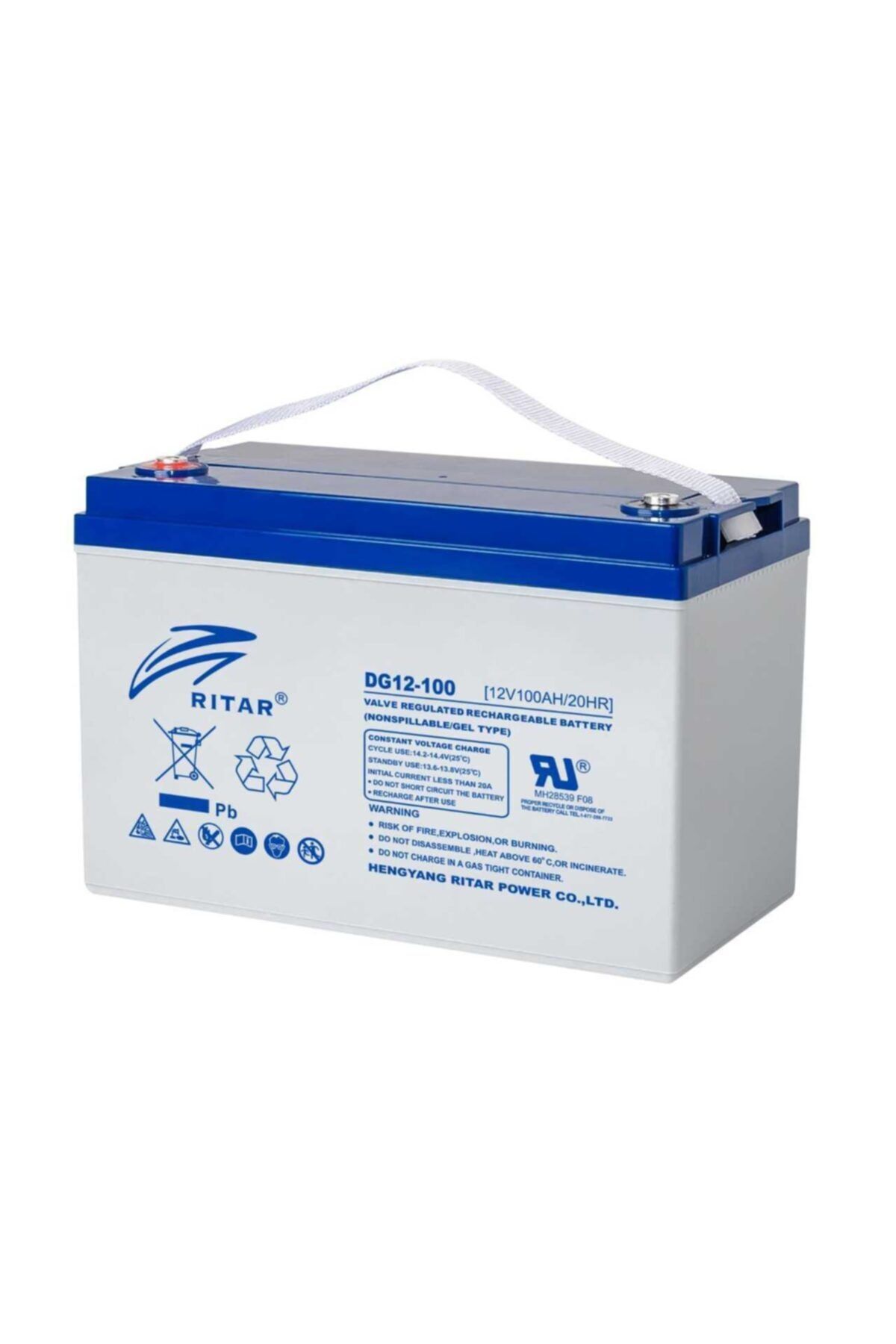 Ritar 100 Amper Solar Jel Akü