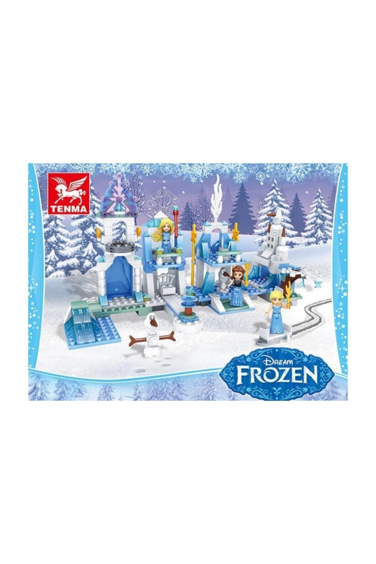 GÇM Tm2018 Lego Uyumlu Blok Yapılandırma Seti Frozen Karlar Ülkesi Serisi