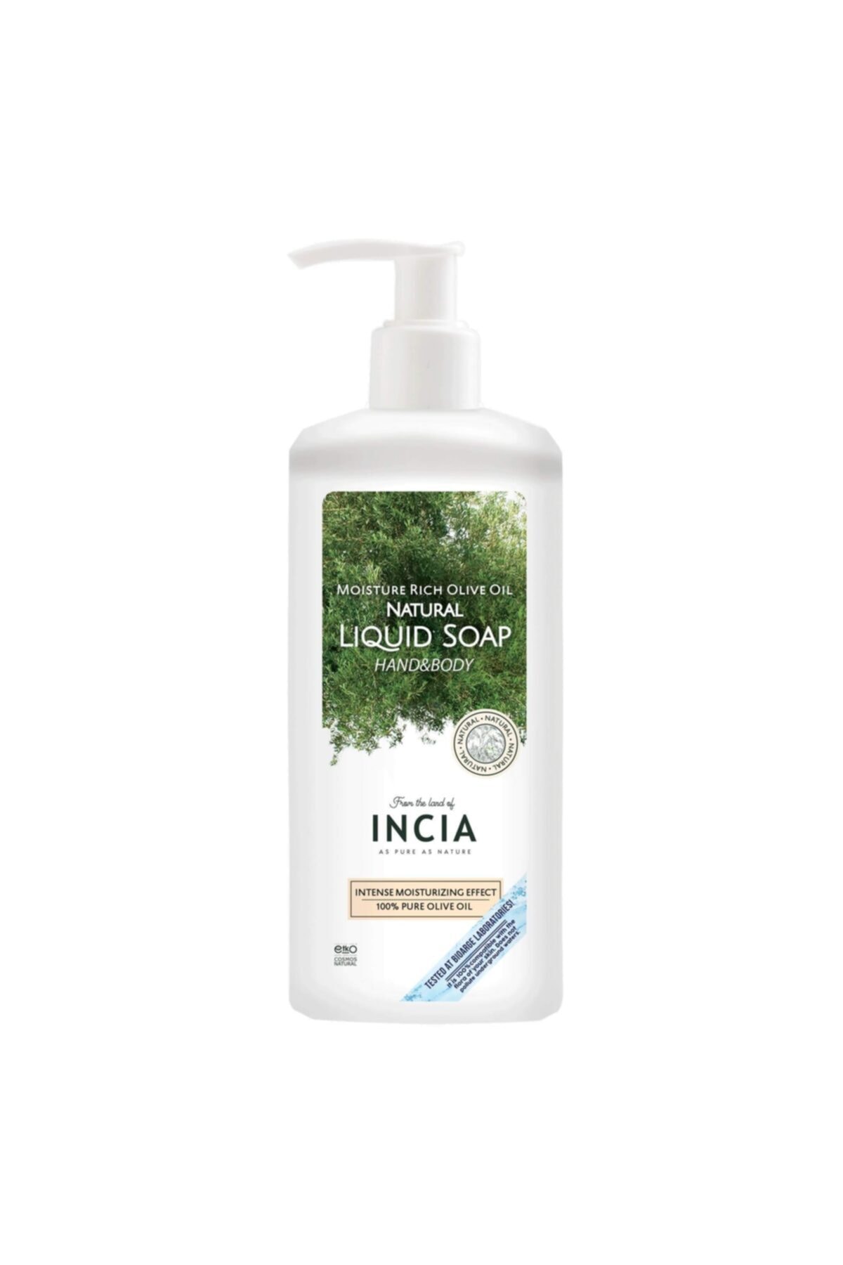 Incia Yoğun Nemlendiricili Doğal Sıvı Sabun 1 Litre