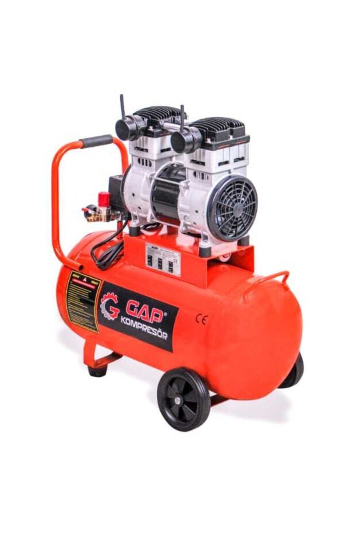 GAP KOMPRESÖR Gap 50 Litre 2 Hp Sessiz Yağsız Kompresör