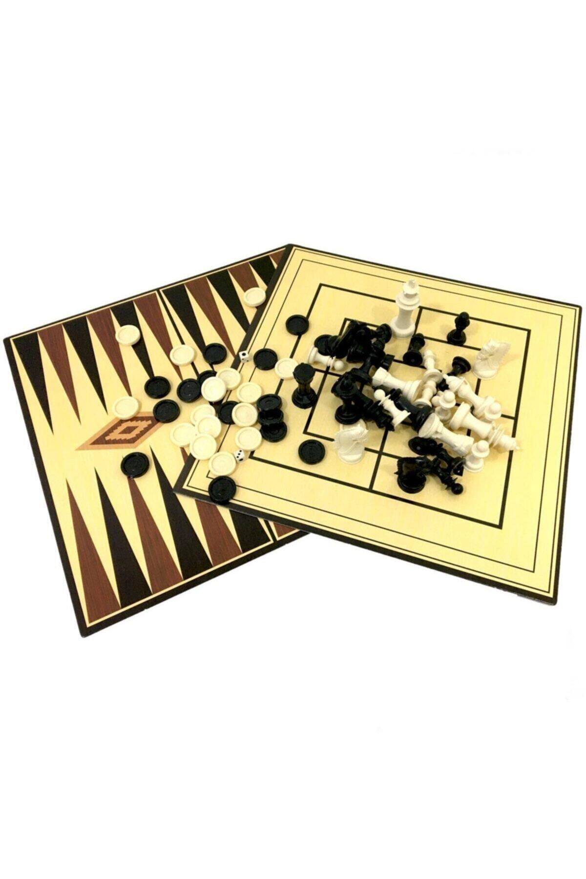KS Oyuncak Marka: Classic Games Tavla Dama Satranç 9 Taş Kategori: Satranç