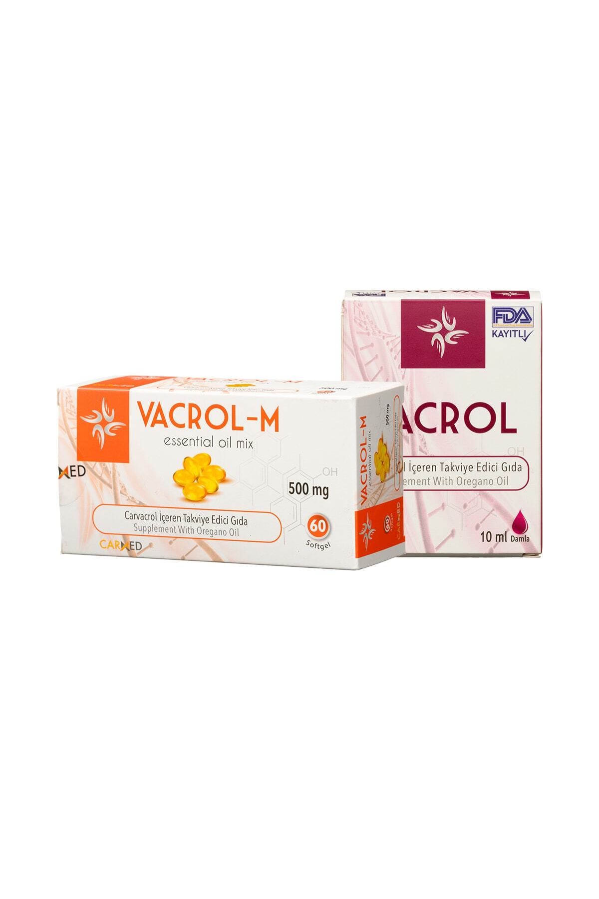 Vacrol Ikili Koruma Seti 60 Softgel - Karvakrol Içeren Takviye Edici Gıda