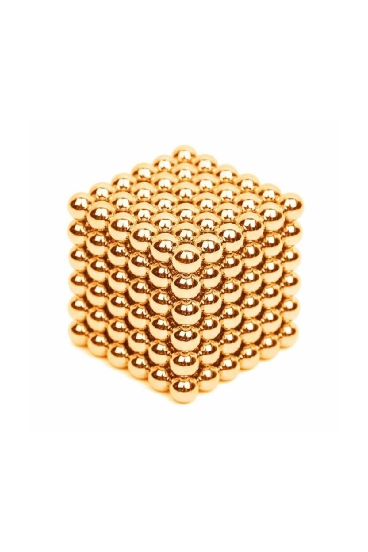 Vothoon Boncuk Mıknatıs 216 Adet 5mm Mıknatıslı Lego Magnet Neo Cube Gold