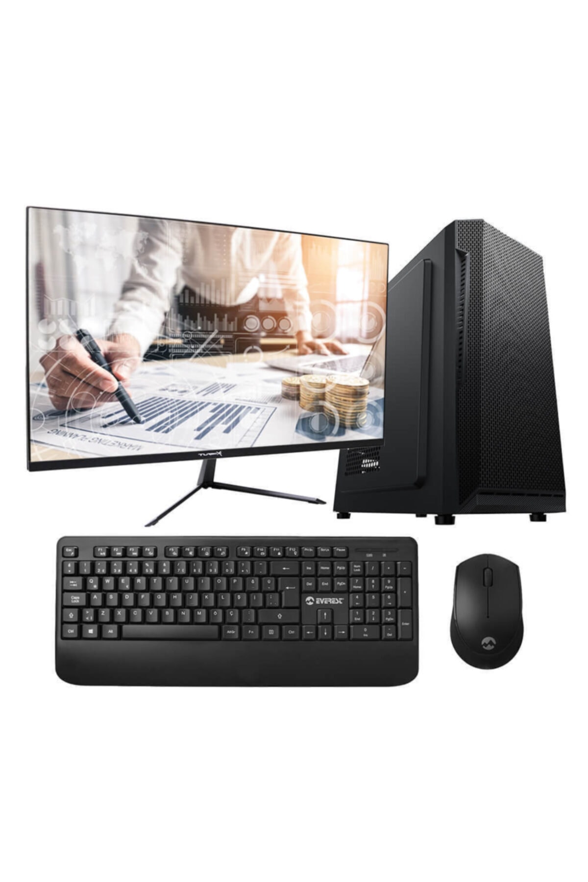 TURBOX Tx978 i5 3470 8GB Ram 512GB SSD 23.8\