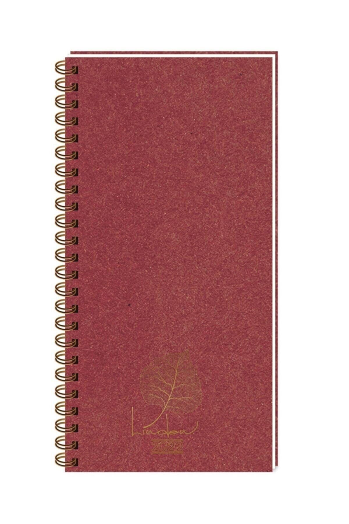 KESKİN COLOR Haftalık 12 Aylık Spr Cep Kırmızı 8x16 cm 2022 Yılı
