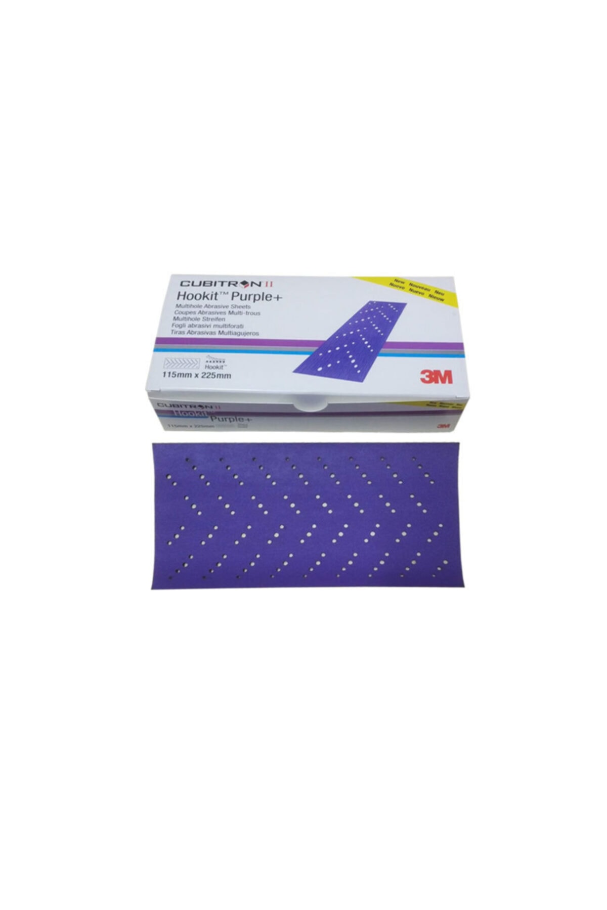3M 51399 Cubitron Takoz Zımpara 115x225mm P80 (1 Adet)