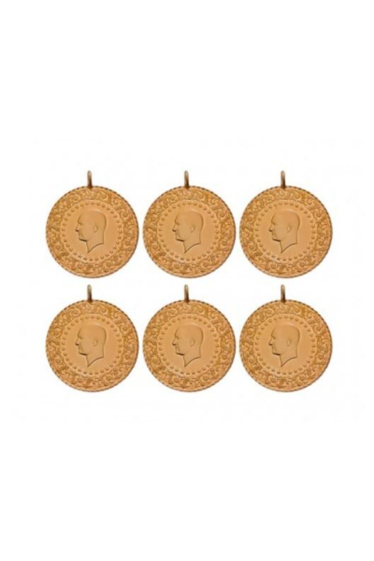 Uygun 6 Adet Çeyrek Altın + 1 Adet 0,11 Gram 24 Ayar Gram Altın