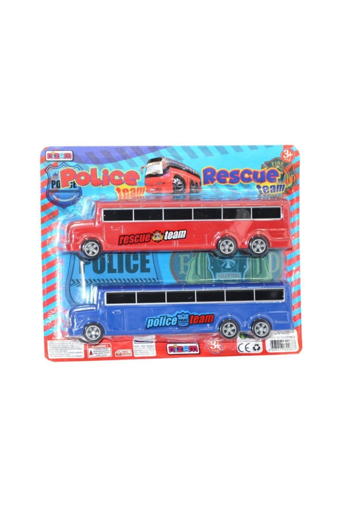 Nizam Plastik 2'li Otobüs - İtfaiye-Polis