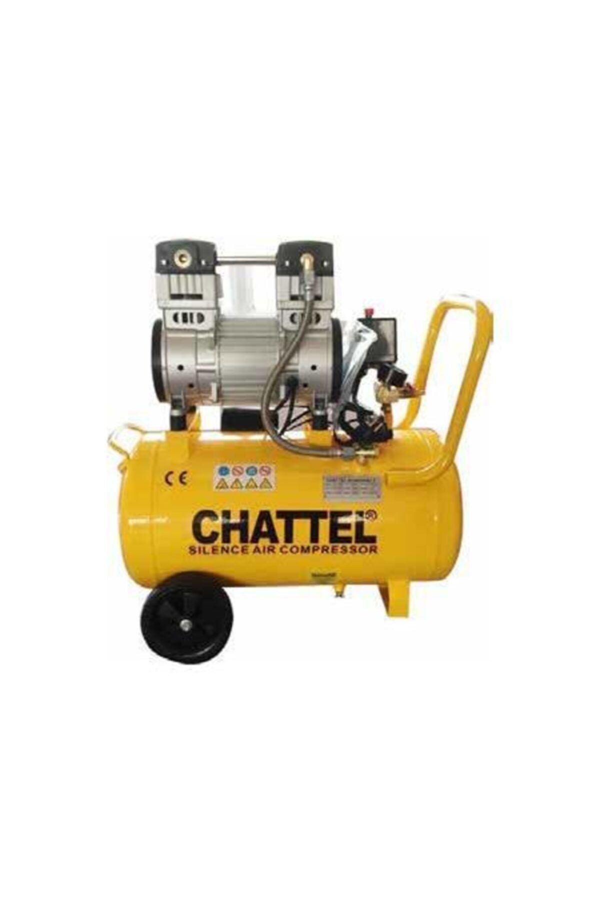 chattel Cht 1052 Hava Kompresörü Sessz Yağsız 50lt