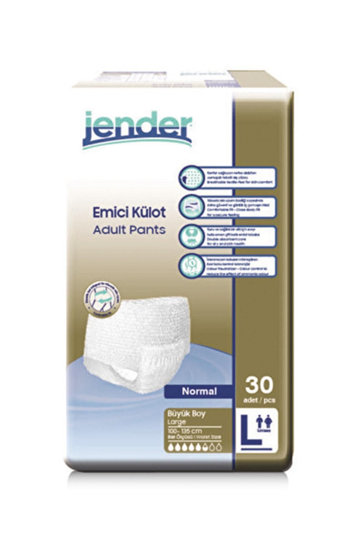 JENDER Emici Külot Large 30 Adet 1 Paket