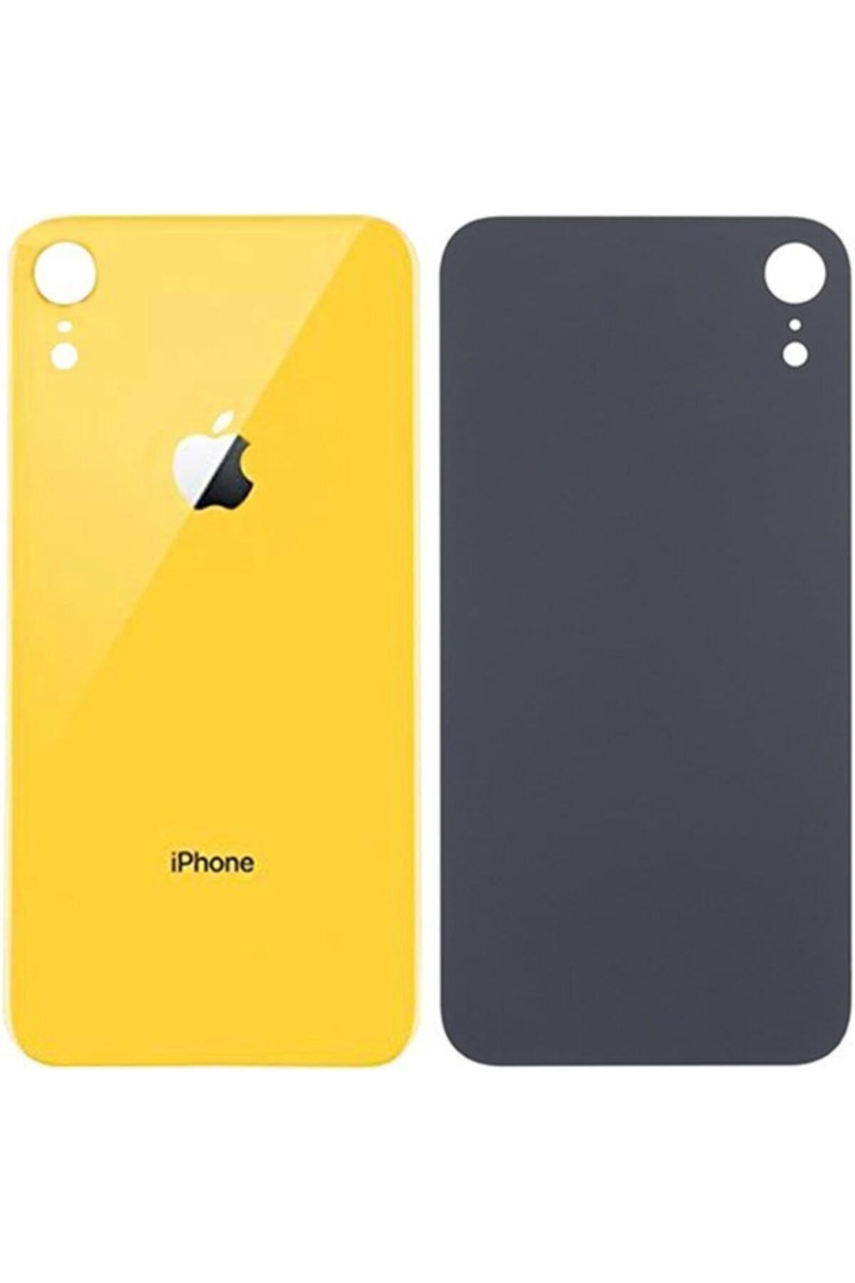 Fulldestek Iphone Xr(a1984,a2105,a2106)arka Kapak(kamera Lensi Büyük)- sarı