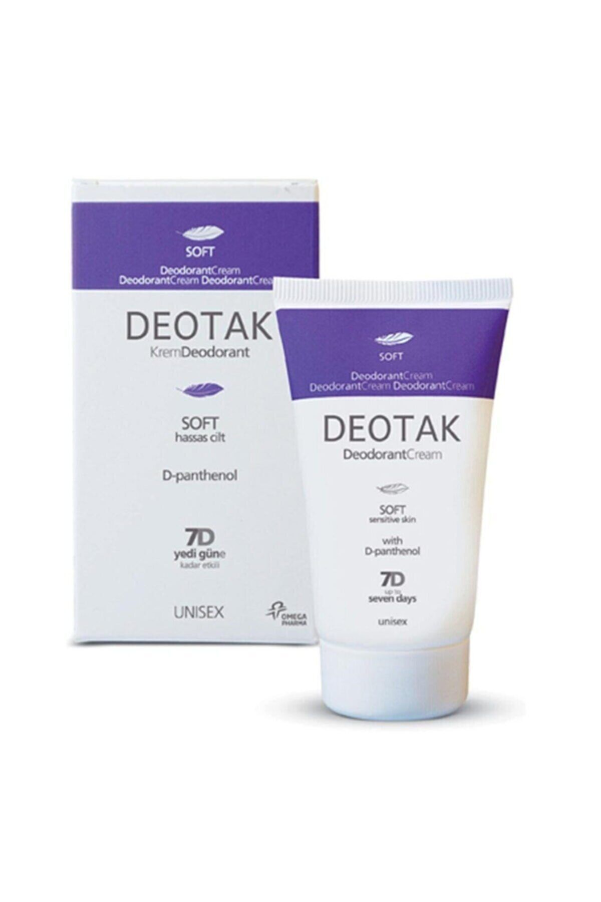 Deotak Krem Deodorant Soft Hassas Cilt 35 Ml