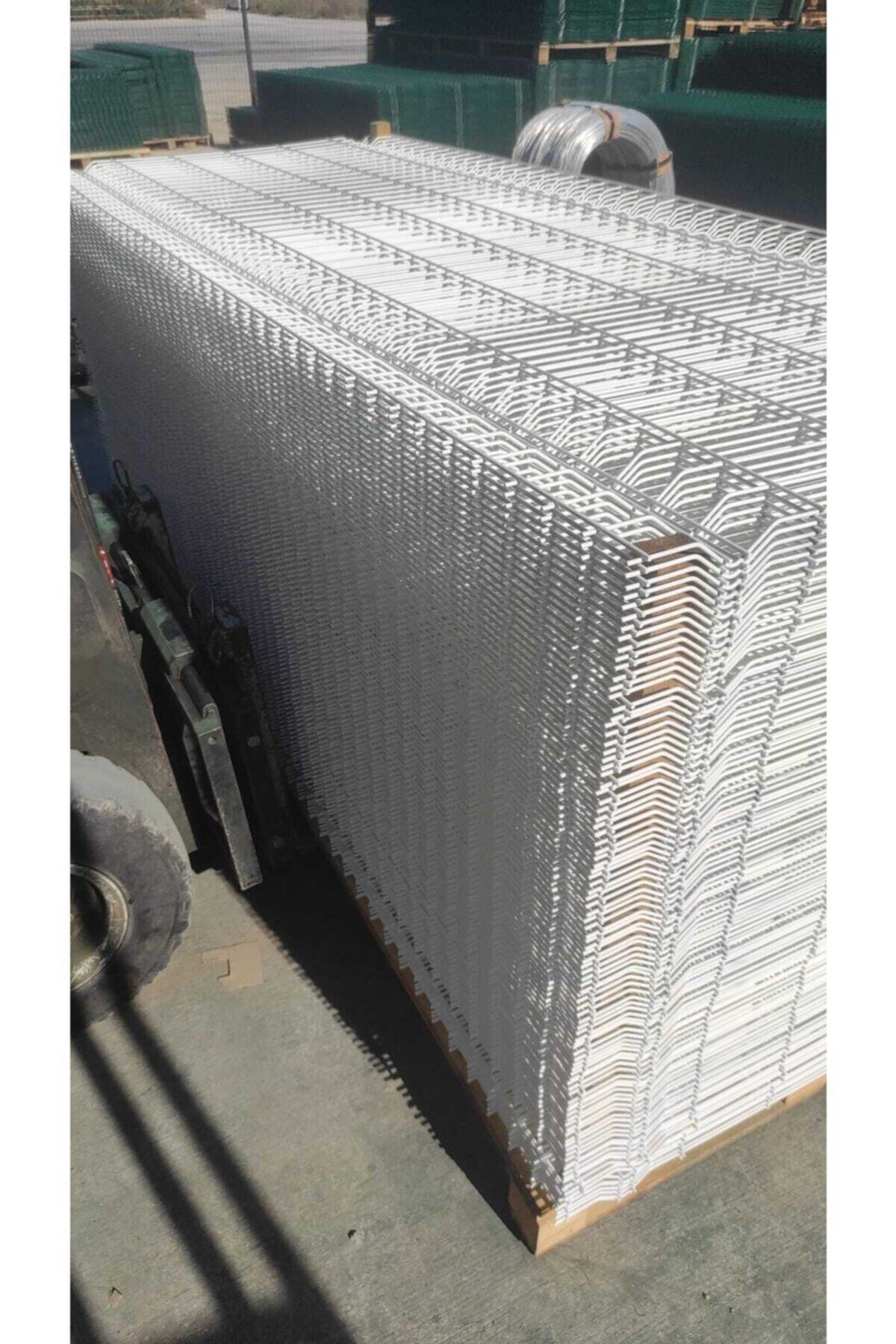 GLNTEL Beyaz Panel Çit 75x250 Cm