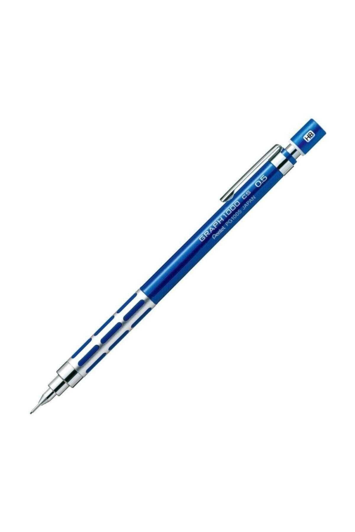 Pentel Graph1000 Teknik Çizim Kalemi Mavi 0,5mm N:pg1005cs