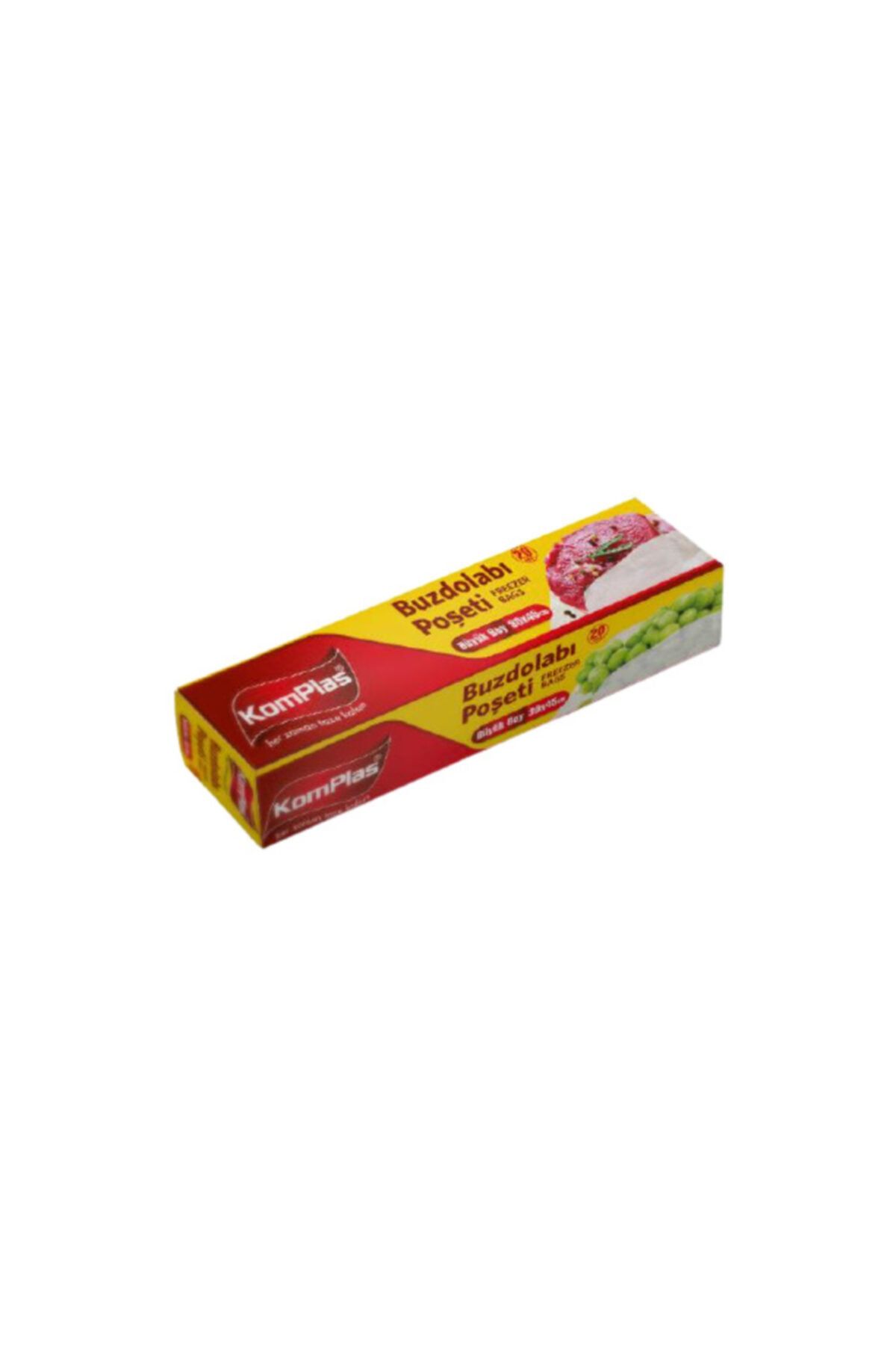 BAYPACK Buzdolabı Poşeti Büyük Boy 30x45 (1 PAKET)