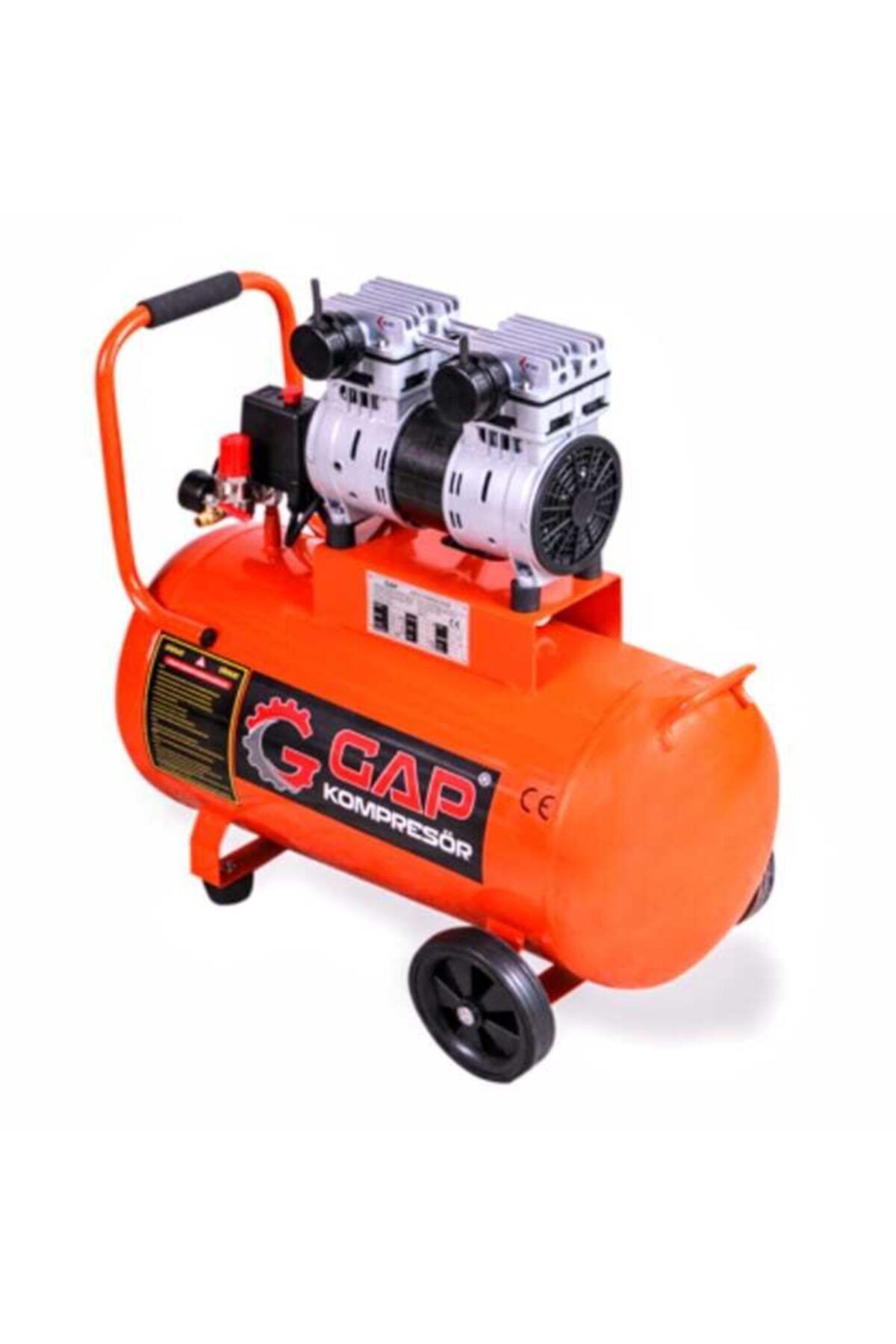 GAP KOMPRESÖR Gap 50 Litre 1 Hp Sessiz Yağsız Kompresör