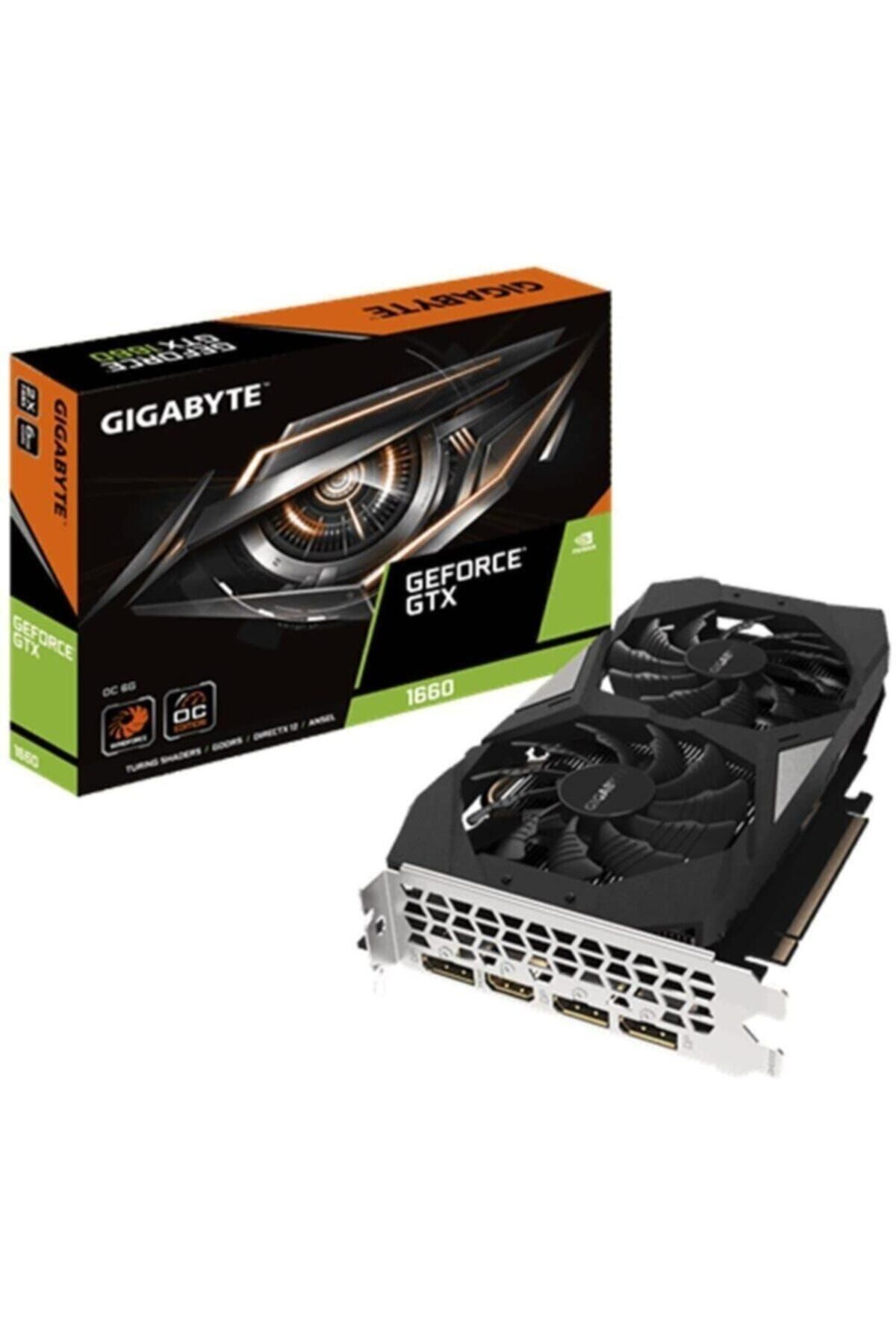 Gigabyte Geforce® Gtx 1660 Oc 6g 192bit Gddr5 (dx12) Pcı-e 3.0 Ekran Kartı