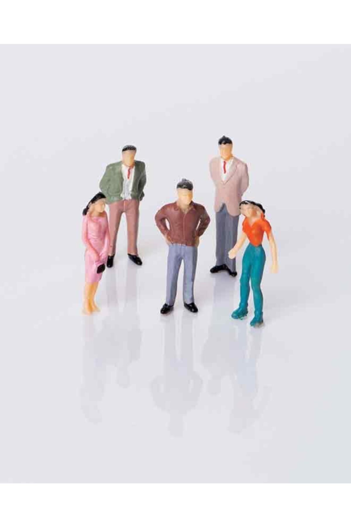 Eshel Renkli Insan Figürü 1/100 6 Adet