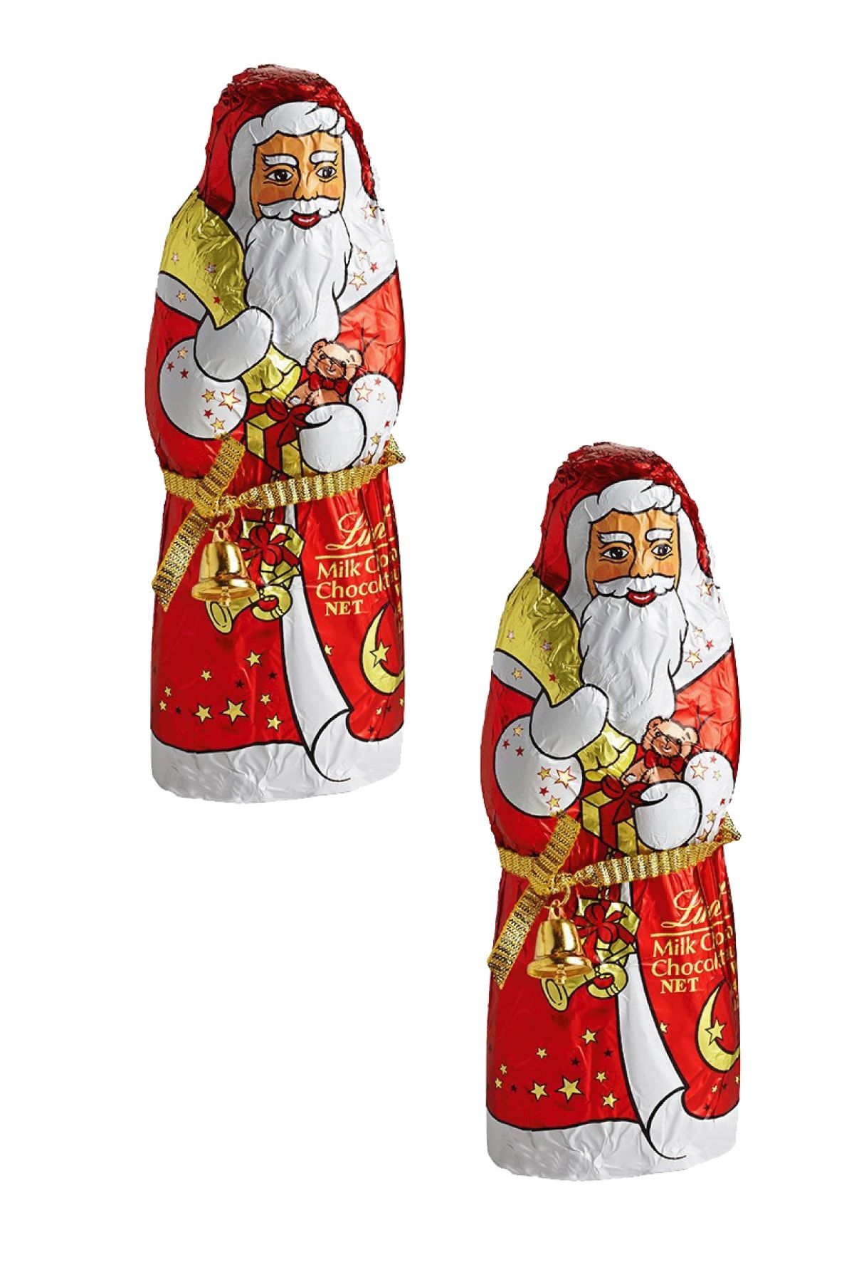 Lindt Noel Baba Çikolata Santa Claus Isviçre Çikolatası 70 Gr Yılbaşı Çikolatası X 2