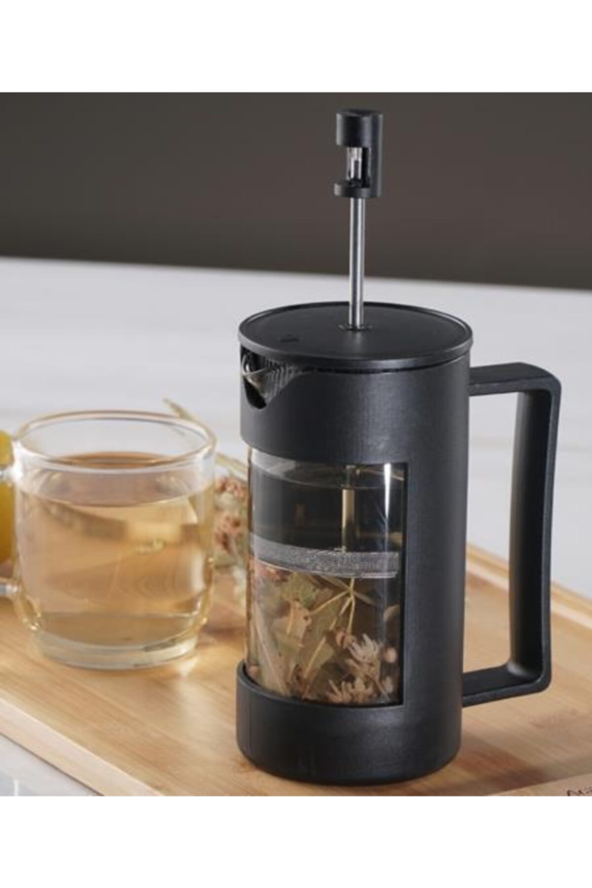Çılgıntrend Siyah French Press 350 ml