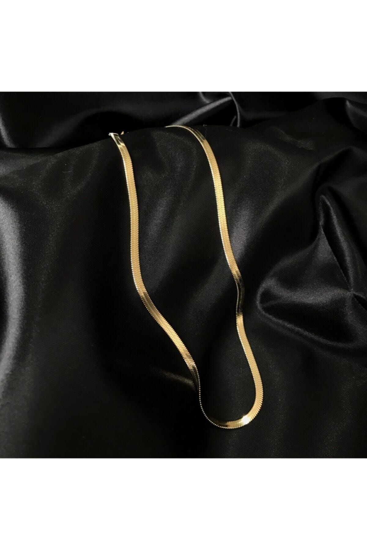 jevylove accessories Paslanmaz Çelik Italyan Zincir Kolye