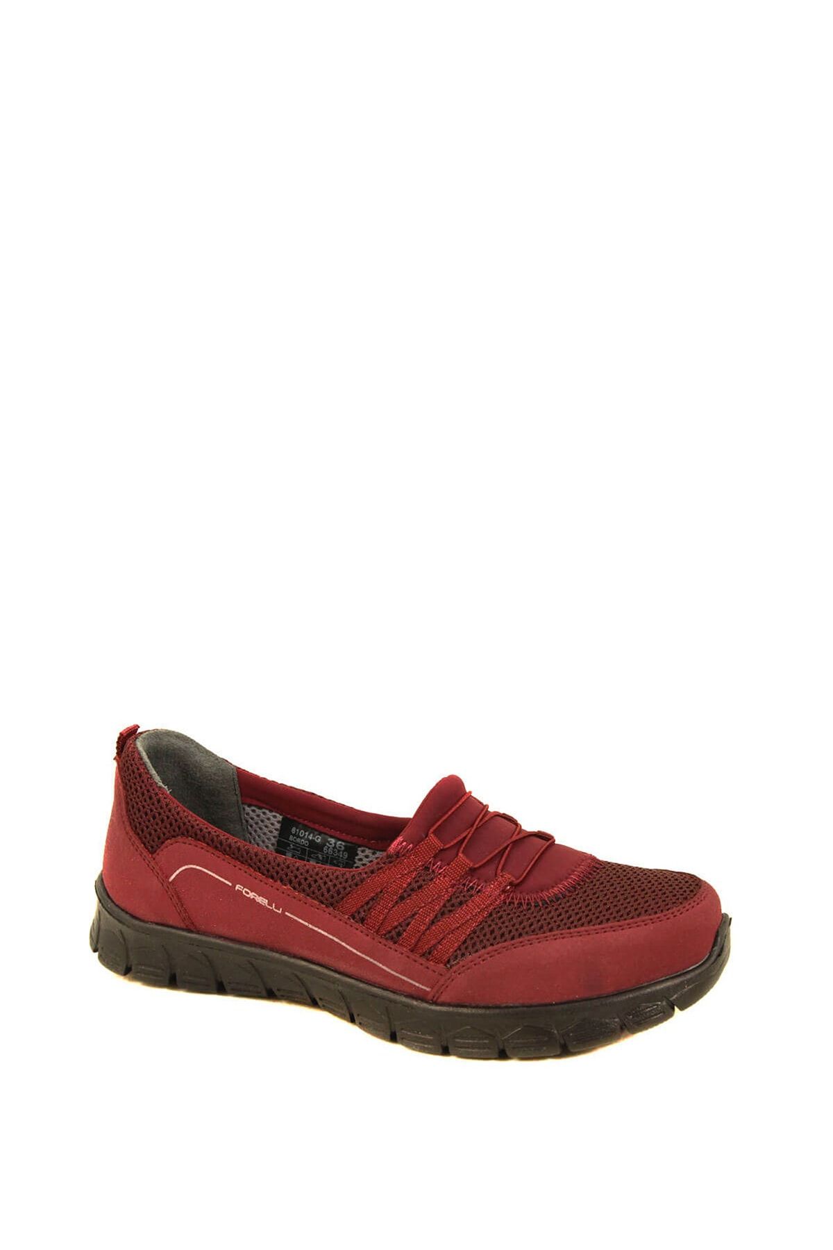 Forelli 61014-g Comfort Kadın Ayakkabı Bordo