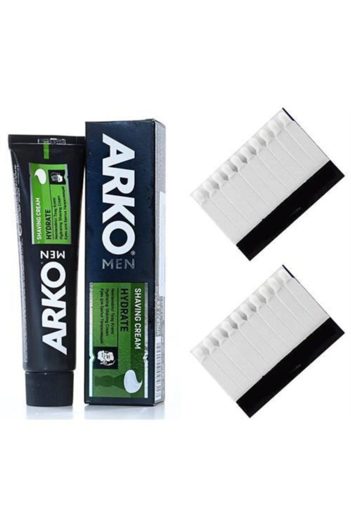 ARKO Hydrate Nemlendiricili Tıraş Kremi 20 Kan Taşı Hediyeli Set 6'lı Indirimli Paket 714050