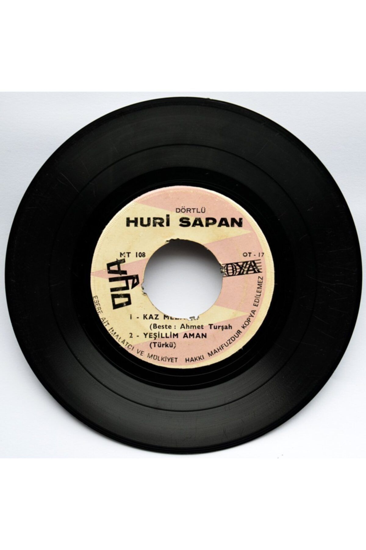 Gökçe Koleksiyon Huri Sapan - Yeşillim Aman Mini Lp (10/7.5) Plk5122